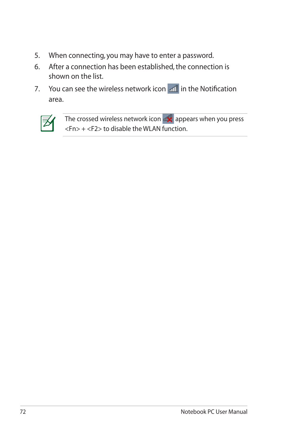 Asus X4ISV User Manual | Page 72 / 116