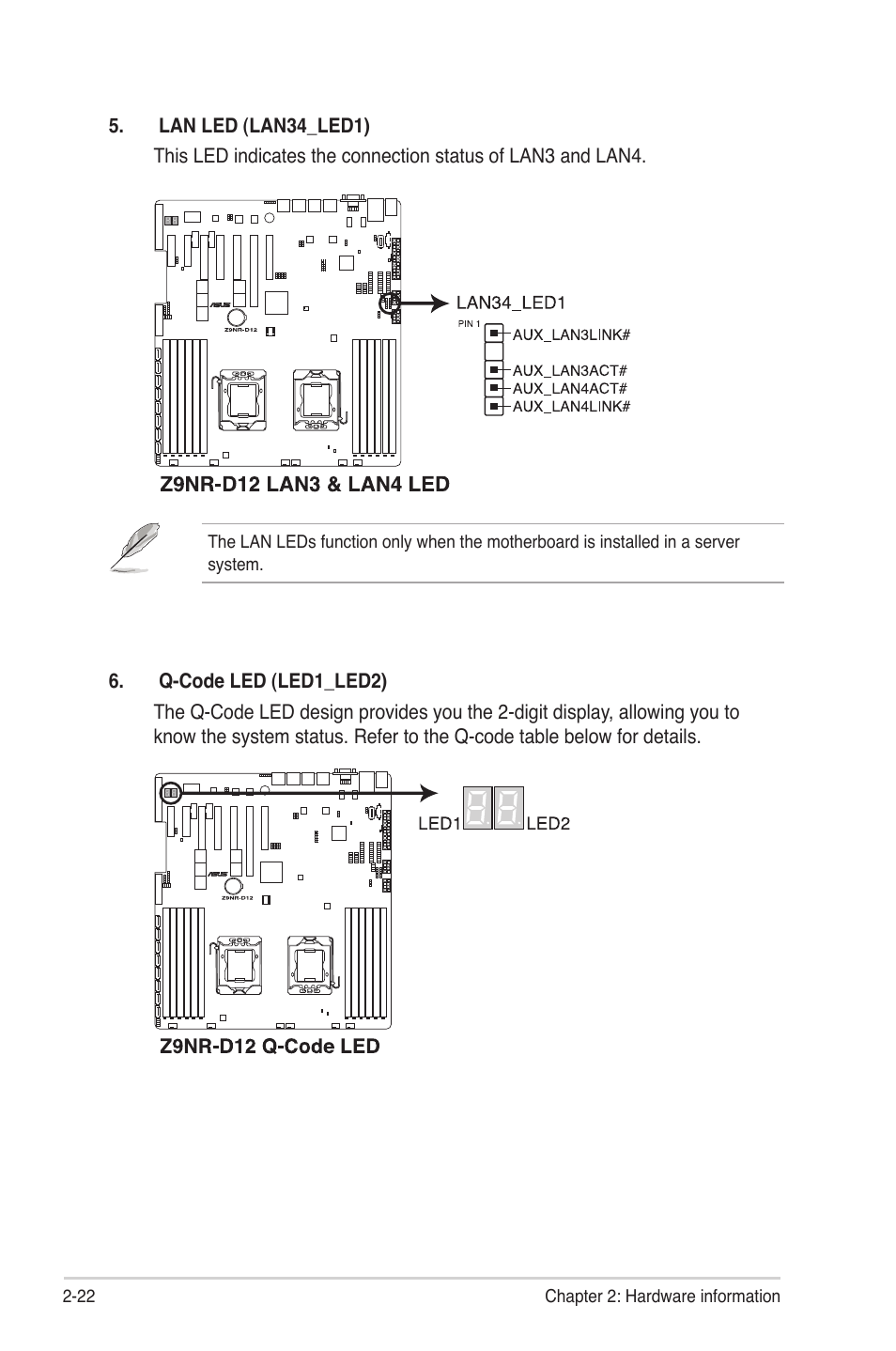 Asus Z9NR-D12 User Manual | Page 42 / 190