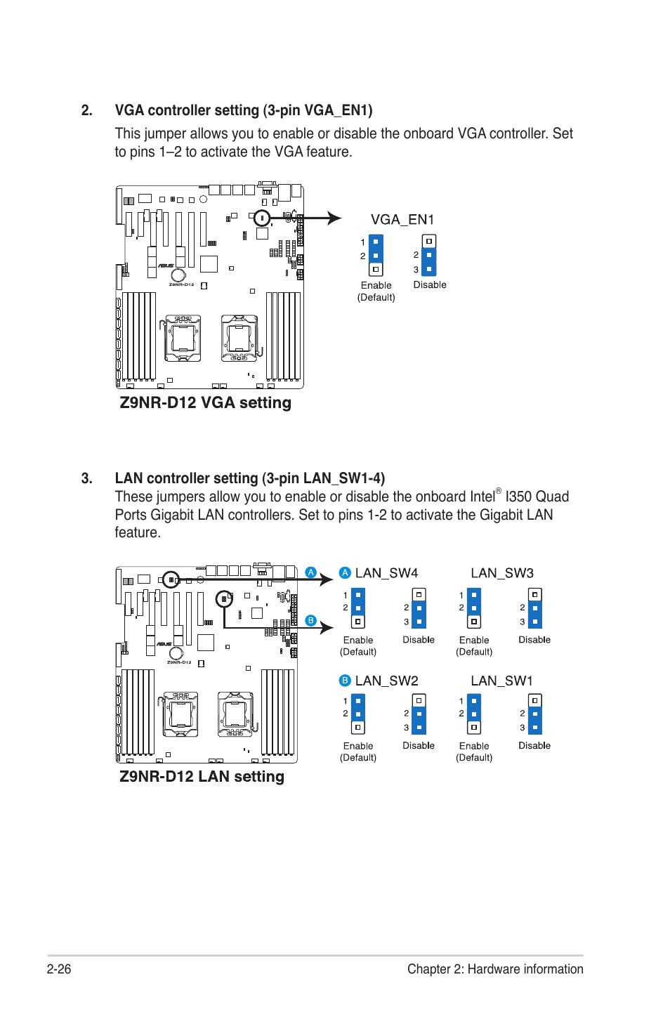 Asus Z9NR-D12 User Manual | Page 46 / 190