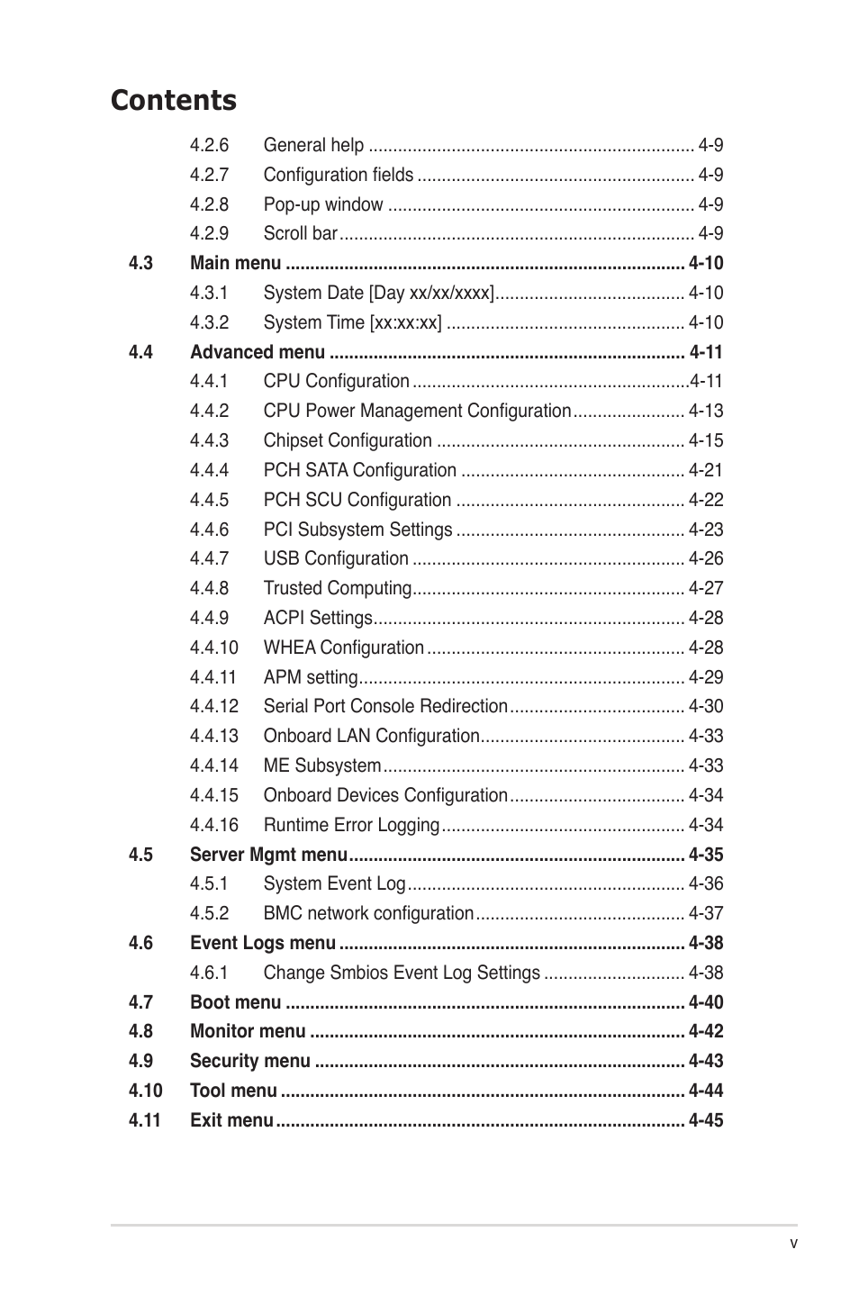 Asus Z9NR-D12 User Manual | Page 5 / 190