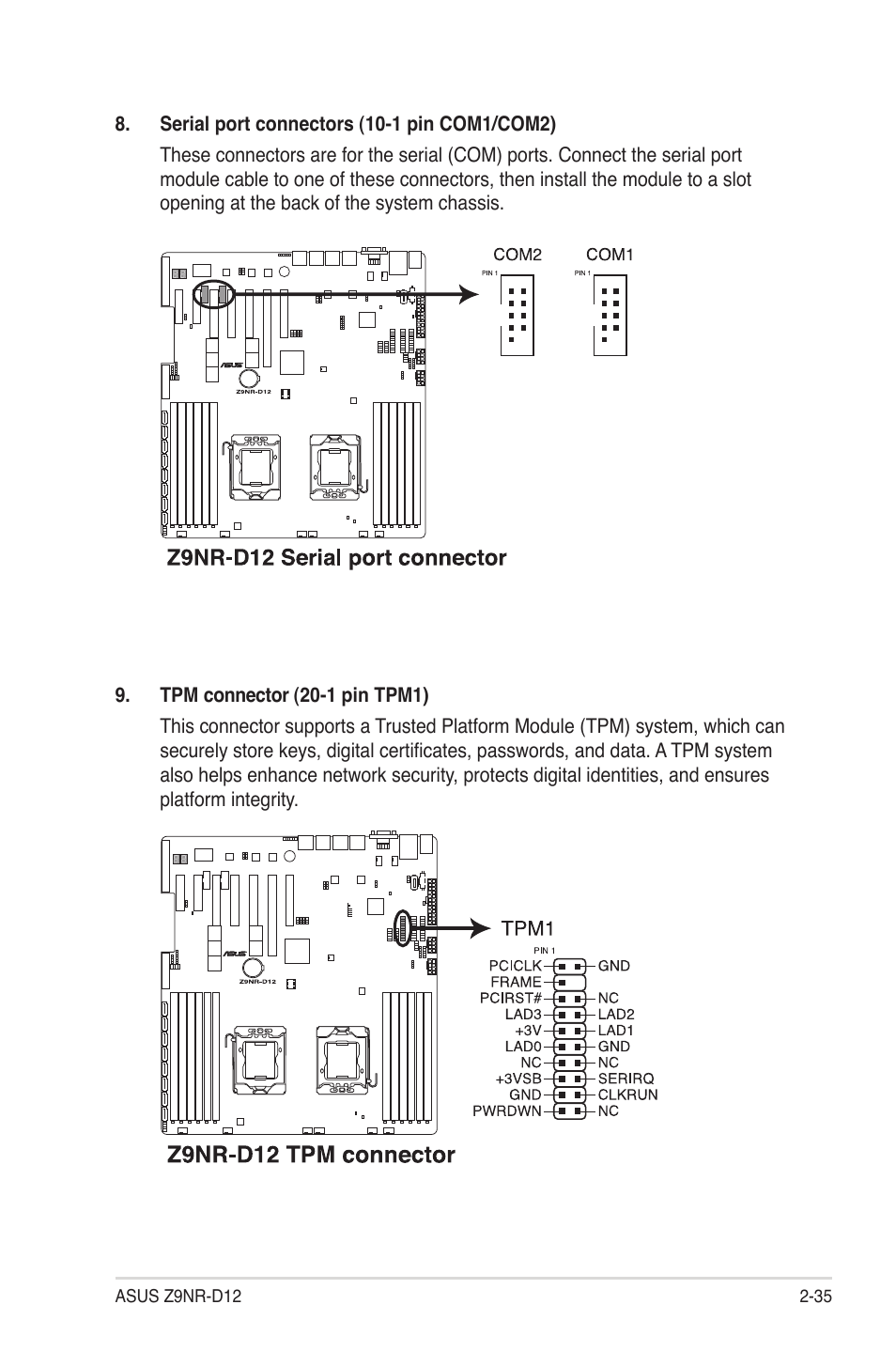 Asus Z9NR-D12 User Manual | Page 55 / 190