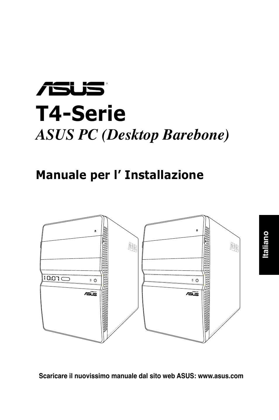 T4-serie, Asus pc (desktop barebone) | Asus T4-P5P43 User Manual | Page 25 / 80