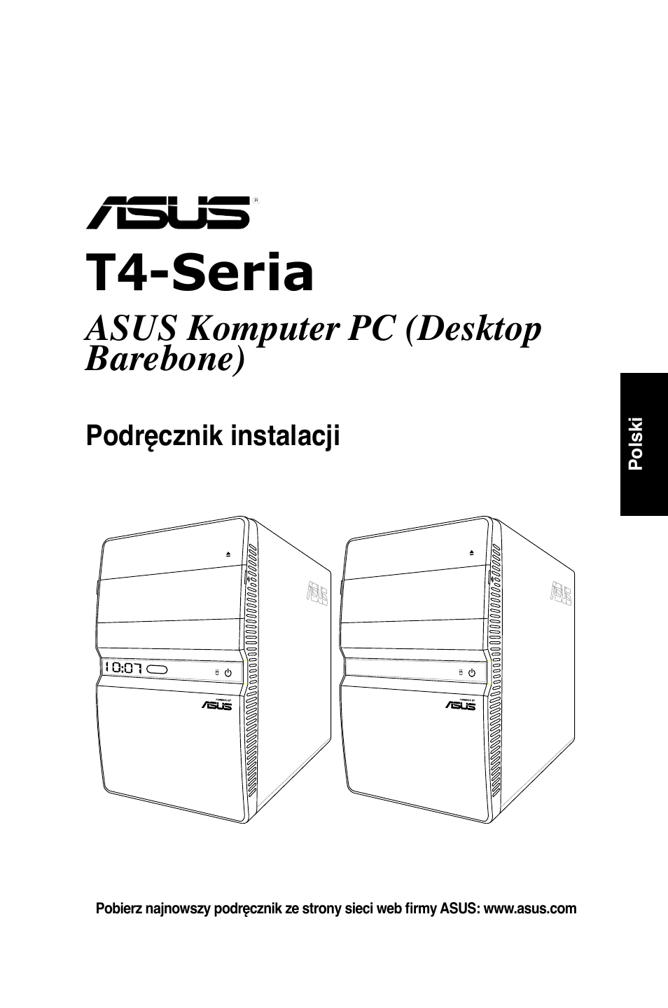 T4-seria, Asus komputer pc (desktop barebone) | Asus T4-P5P43 User Manual | Page 65 / 80