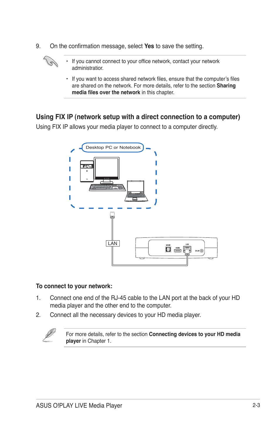 Asus O!Play Live User Manual | Page 23 / 66