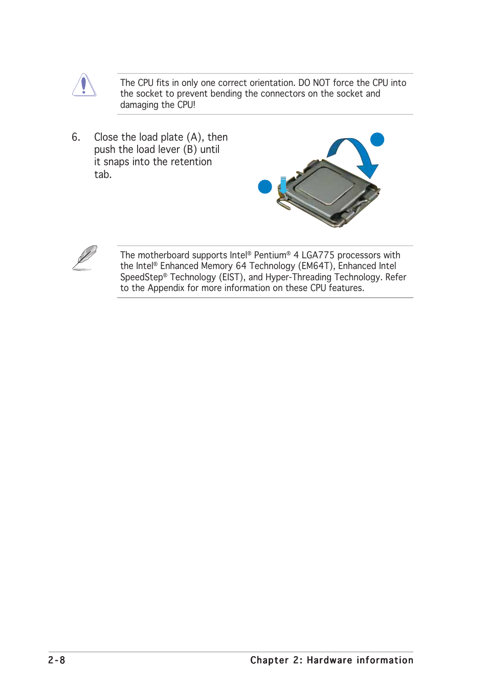 Asus P5LD2 User Manual | Page 30 / 140