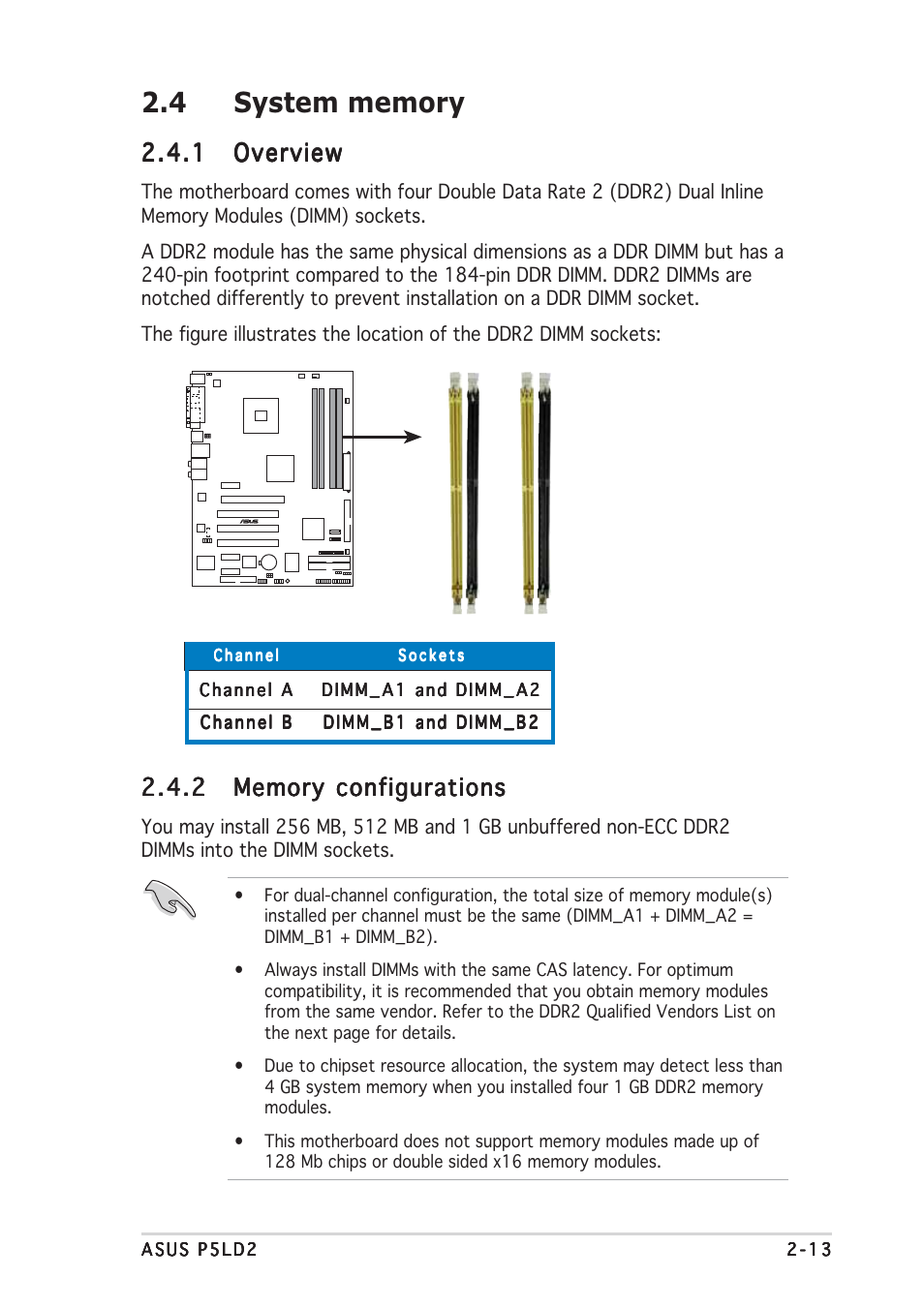 1 overview overview overview overview overview | Asus P5LD2 User Manual | Page 35 / 140