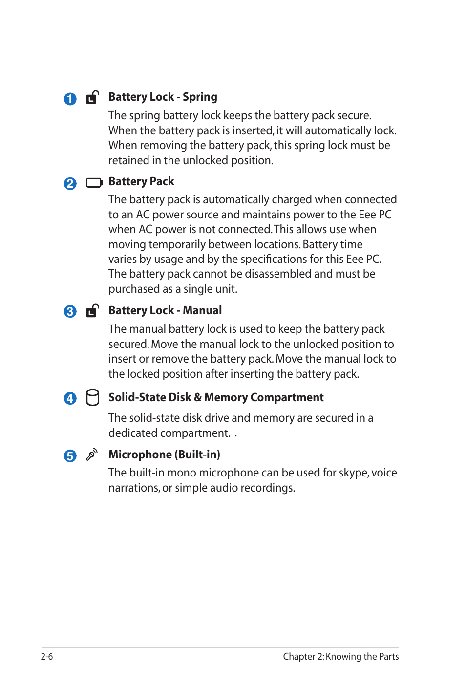 Asus Eee PC 701SD/XP User Manual | Page 18 / 80