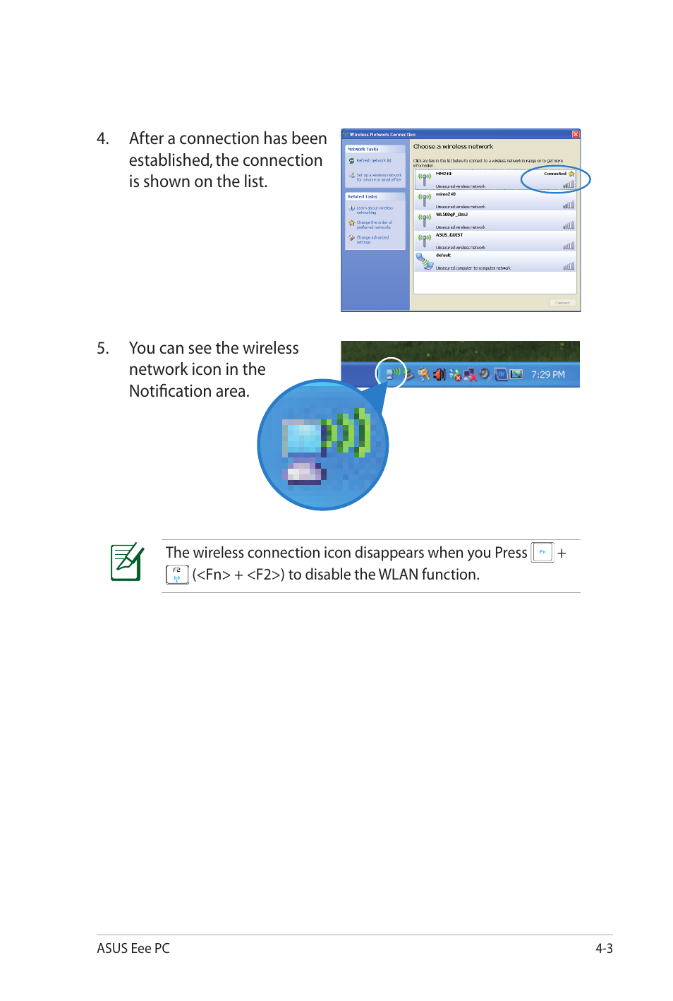 Asus Eee PC 701SD/XP User Manual | Page 43 / 80