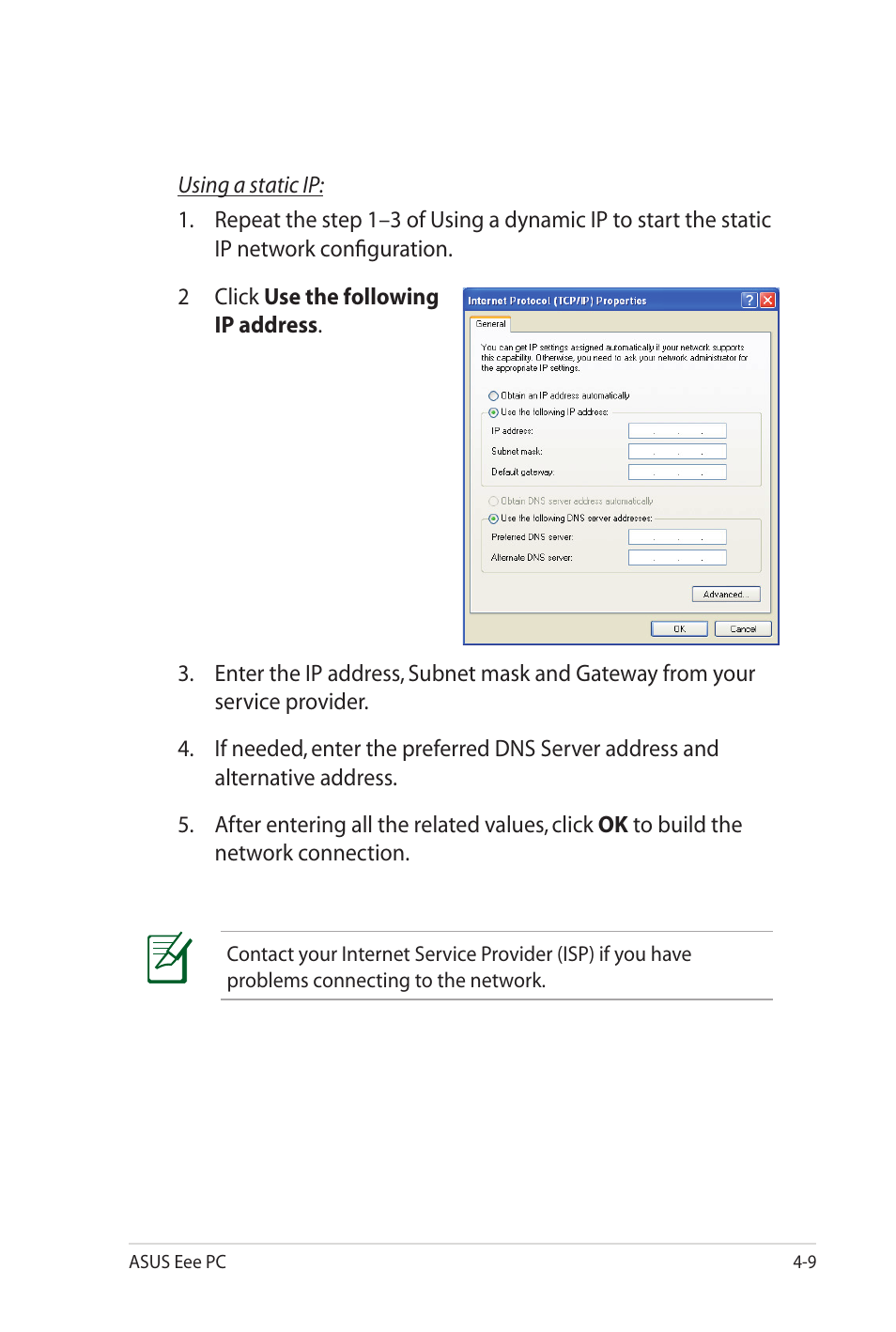 Asus Eee PC 701SD/XP User Manual | Page 49 / 80
