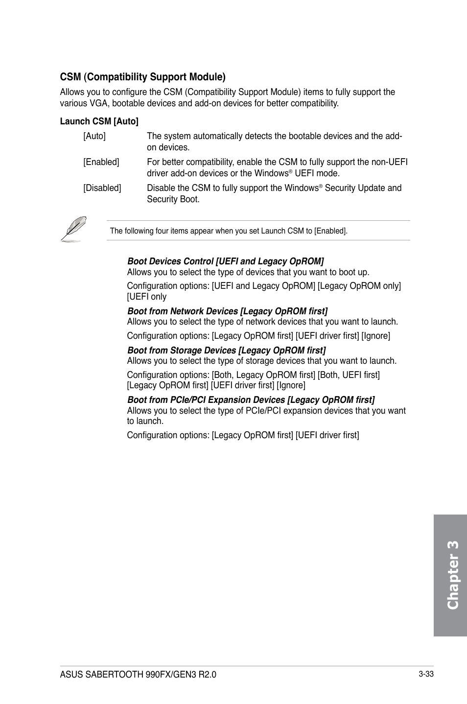 Chapter 3 | Asus SABERTOOTH 990FX/GEN3 R2.0 User Manual | Page 103 / 184