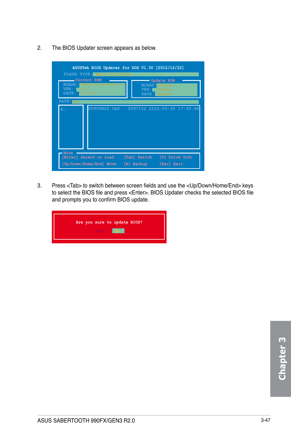 Chapter 3 | Asus SABERTOOTH 990FX/GEN3 R2.0 User Manual | Page 117 / 184