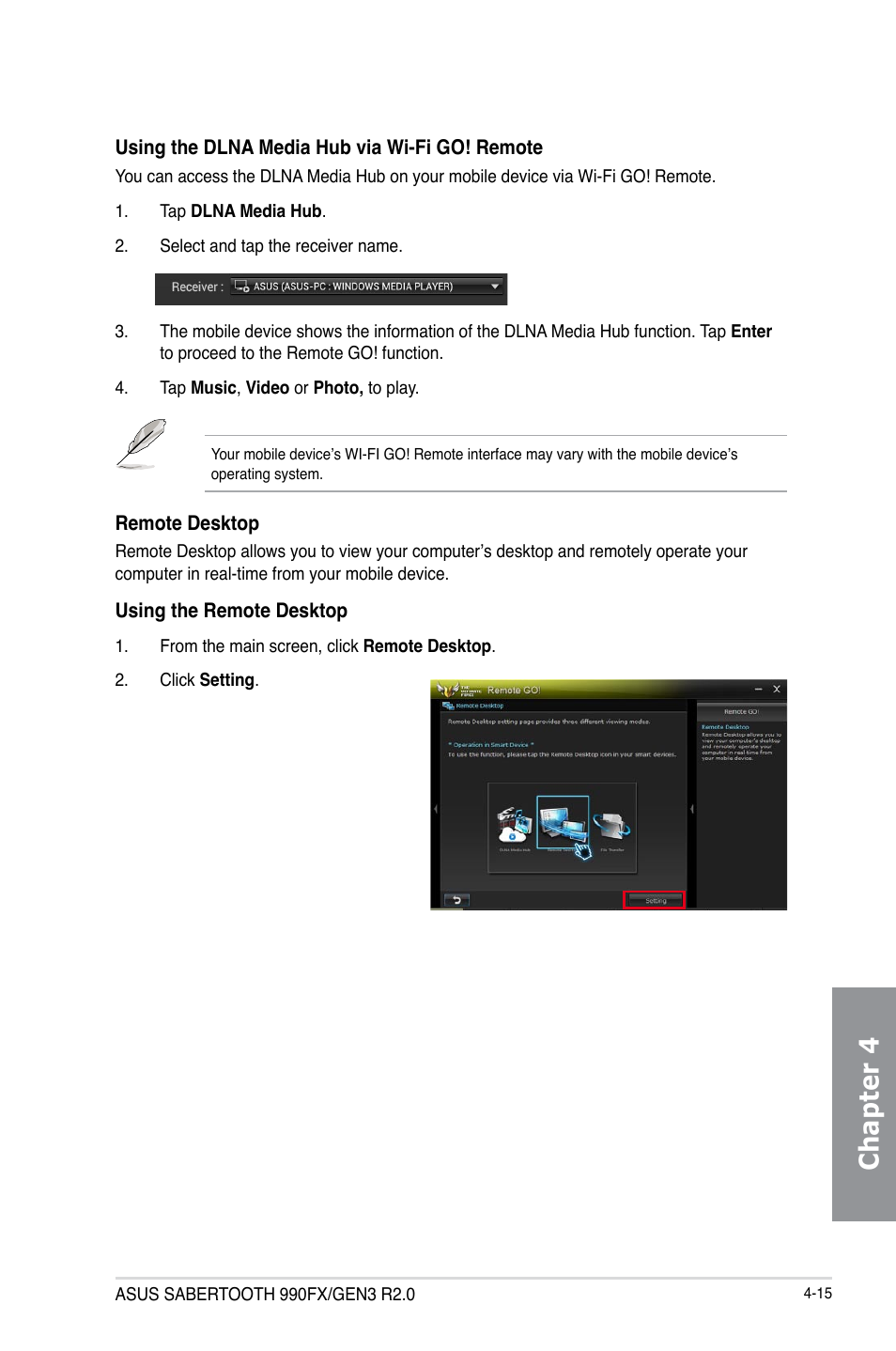 Chapter 4 | Asus SABERTOOTH 990FX/GEN3 R2.0 User Manual | Page 133 / 184