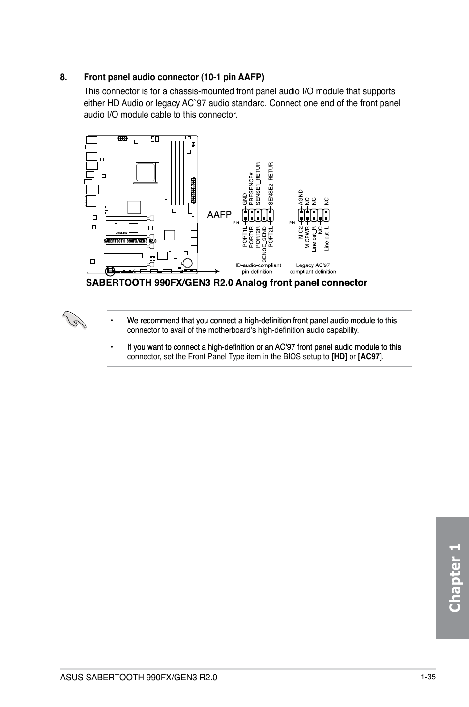 Chapter 1 | Asus SABERTOOTH 990FX/GEN3 R2.0 User Manual | Page 49 / 184