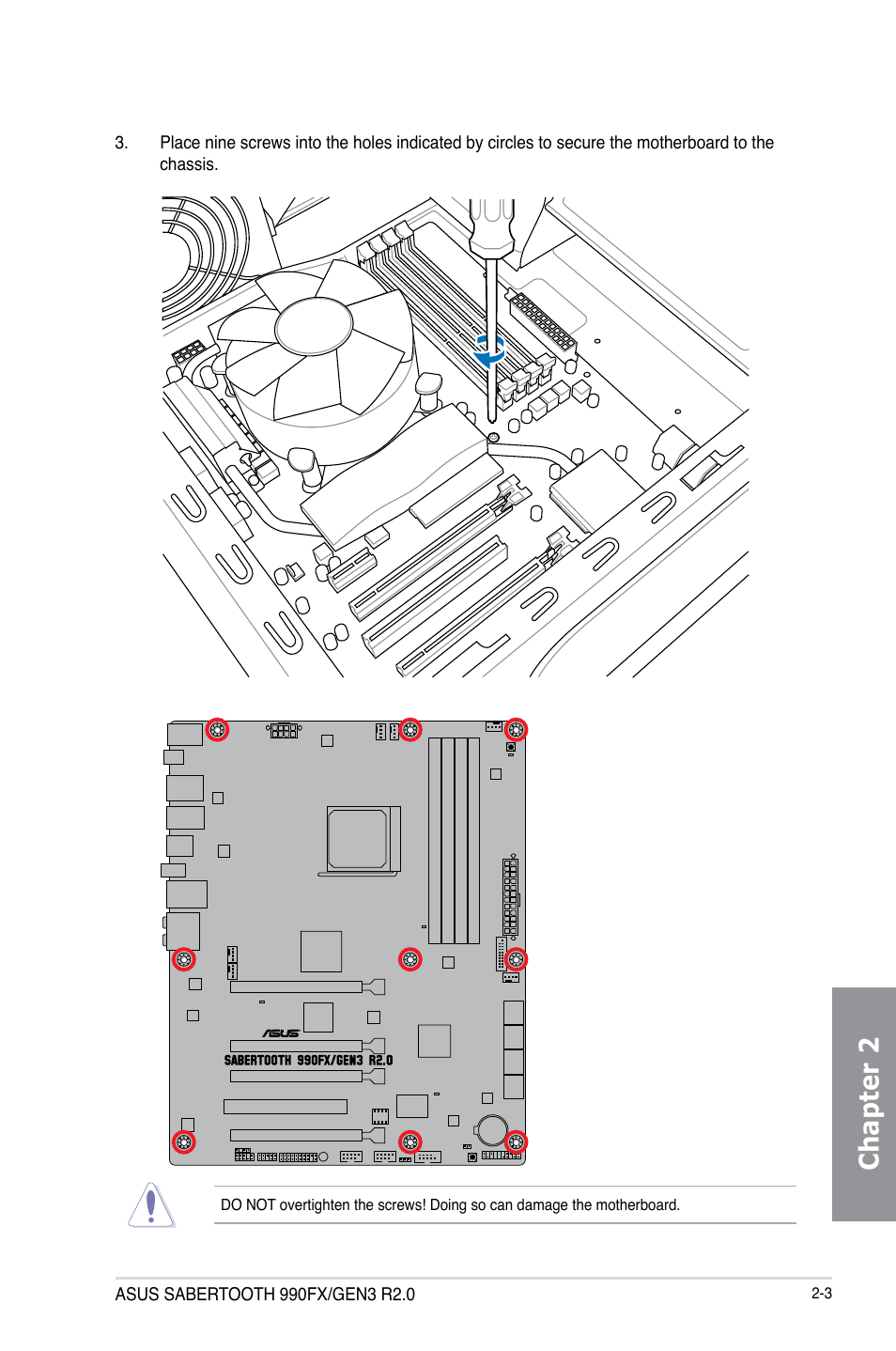 Chapter 2 | Asus SABERTOOTH 990FX/GEN3 R2.0 User Manual | Page 55 / 184