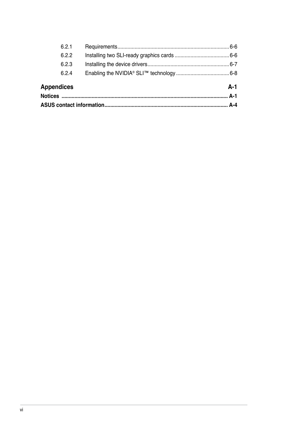 Asus SABERTOOTH 990FX/GEN3 R2.0 User Manual | Page 6 / 184