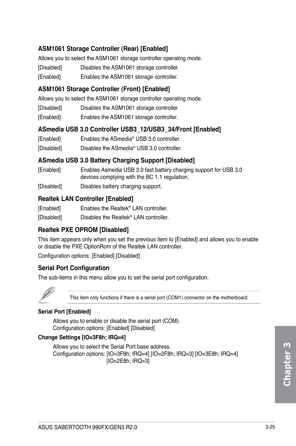 Chapter 3 | Asus SABERTOOTH 990FX/GEN3 R2.0 User Manual | Page 95 / 184