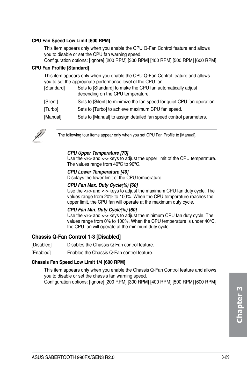 Chapter 3 | Asus SABERTOOTH 990FX/GEN3 R2.0 User Manual | Page 99 / 184