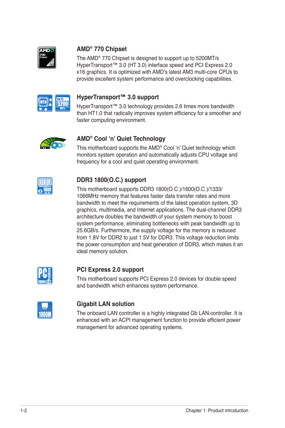 Asus M4A77TD User Manual | Page 14 / 64