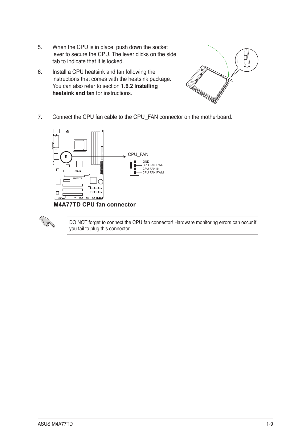 Asus M4A77TD User Manual | Page 21 / 64