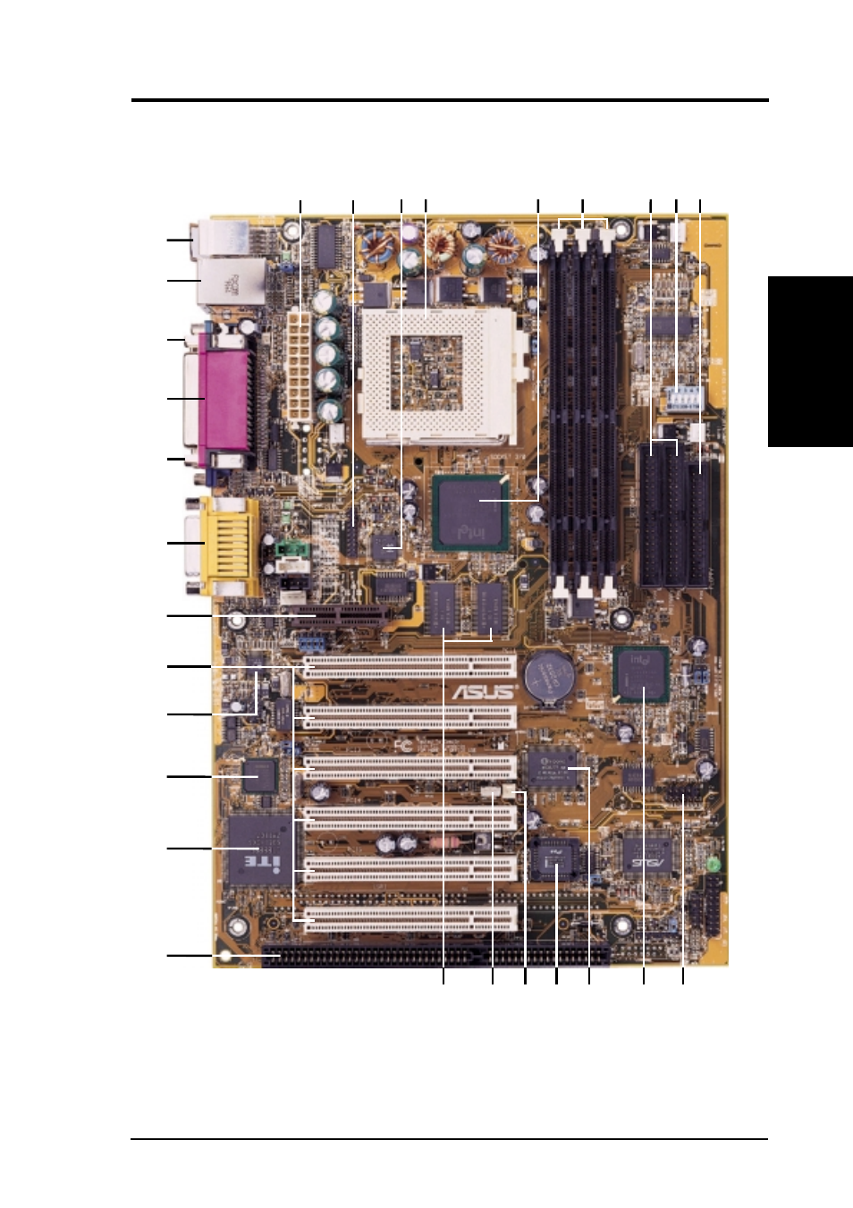 Features, 3 cuw component locations | Asus CUW User Manual | Page 13 / 128