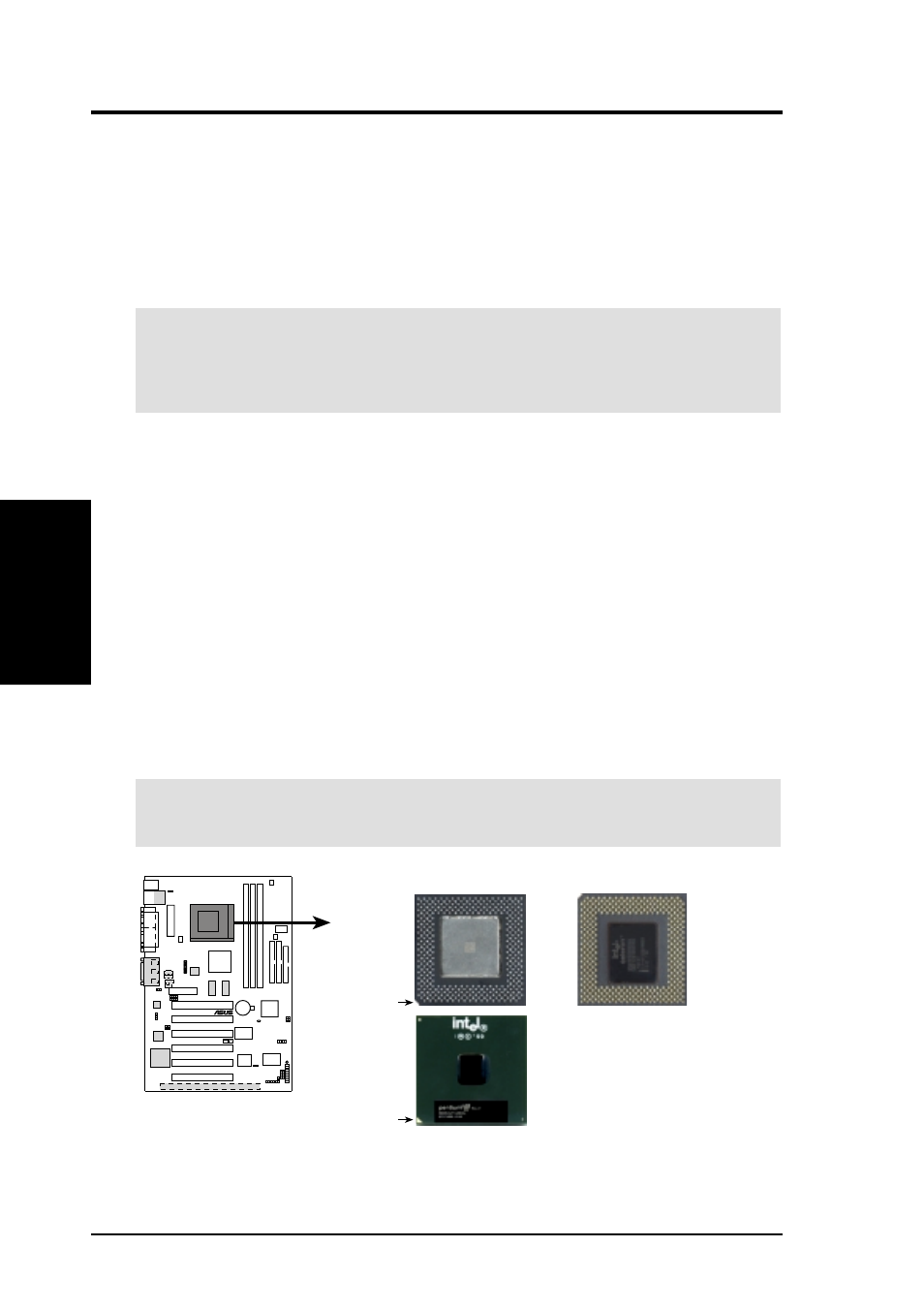 Hardware setup, 6 central processing unit (cpu), 26 asus cuw user’s manual | Cpu 3. h/w setup | Asus CUW User Manual | Page 26 / 128