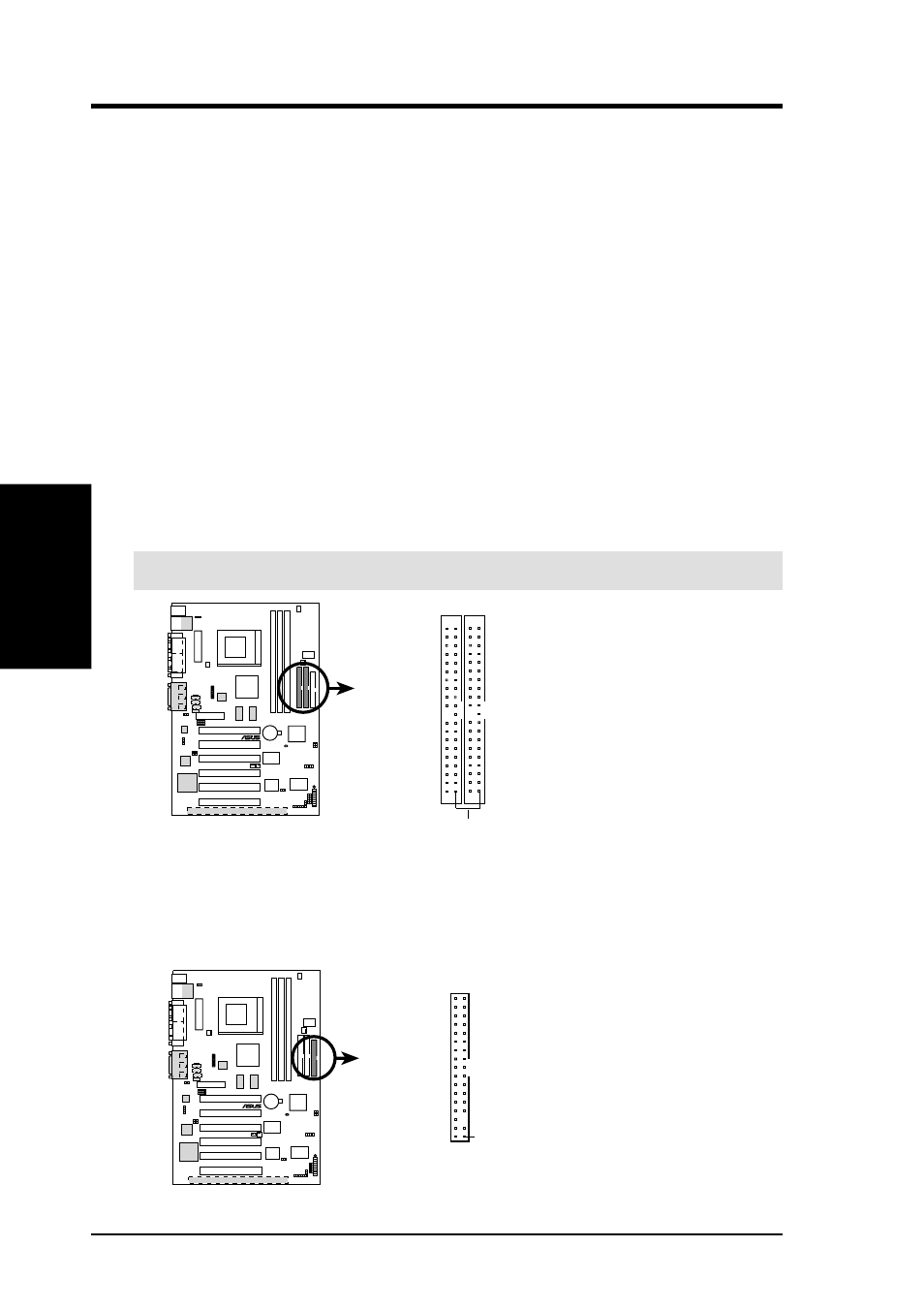 Hardware setup, 34 asus cuw user’s manual connectors 3. h/w setup | Asus CUW User Manual | Page 34 / 128