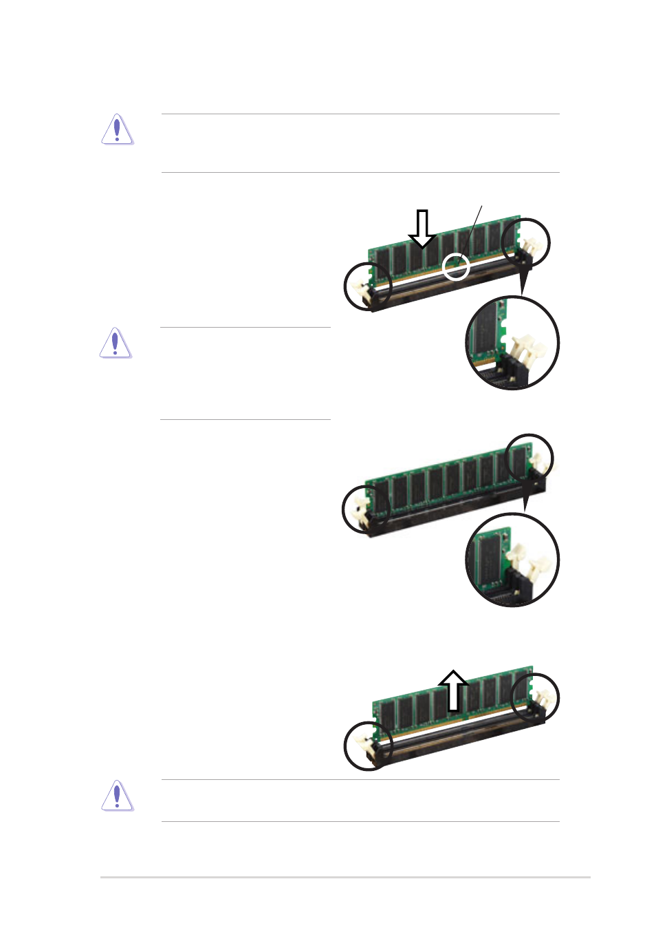 3 removing a dimm, 2 dimm installation | Asus AP120-E1 User Manual | Page 25 / 52