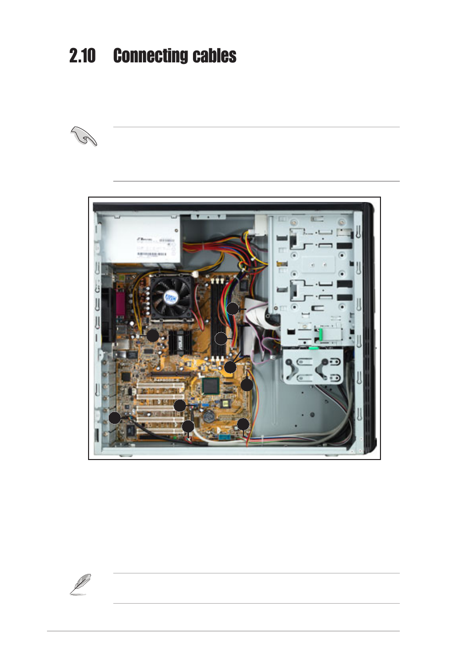 10 connecting cables | Asus AP120-E1 User Manual | Page 36 / 52