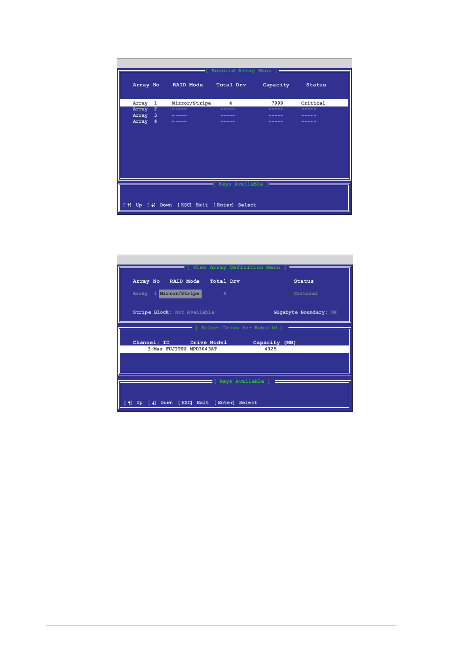 32 chapter 5: software support, Select the replacement drive. press <enter | Asus K8V Deluxe User Manual | Page 140 / 144