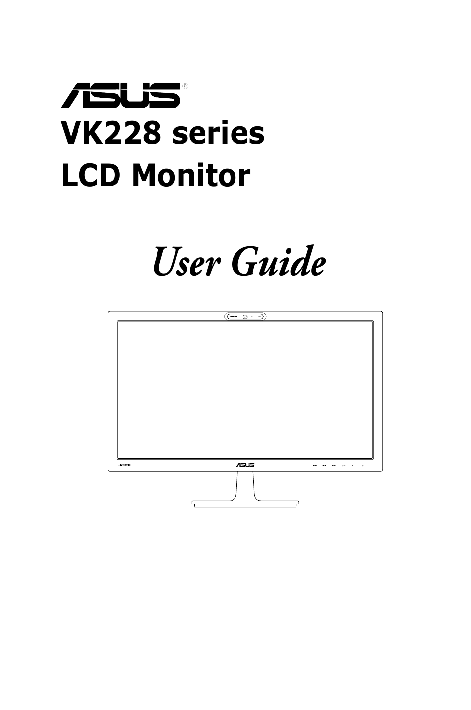 Asus VK228T User Manual | 27 pages