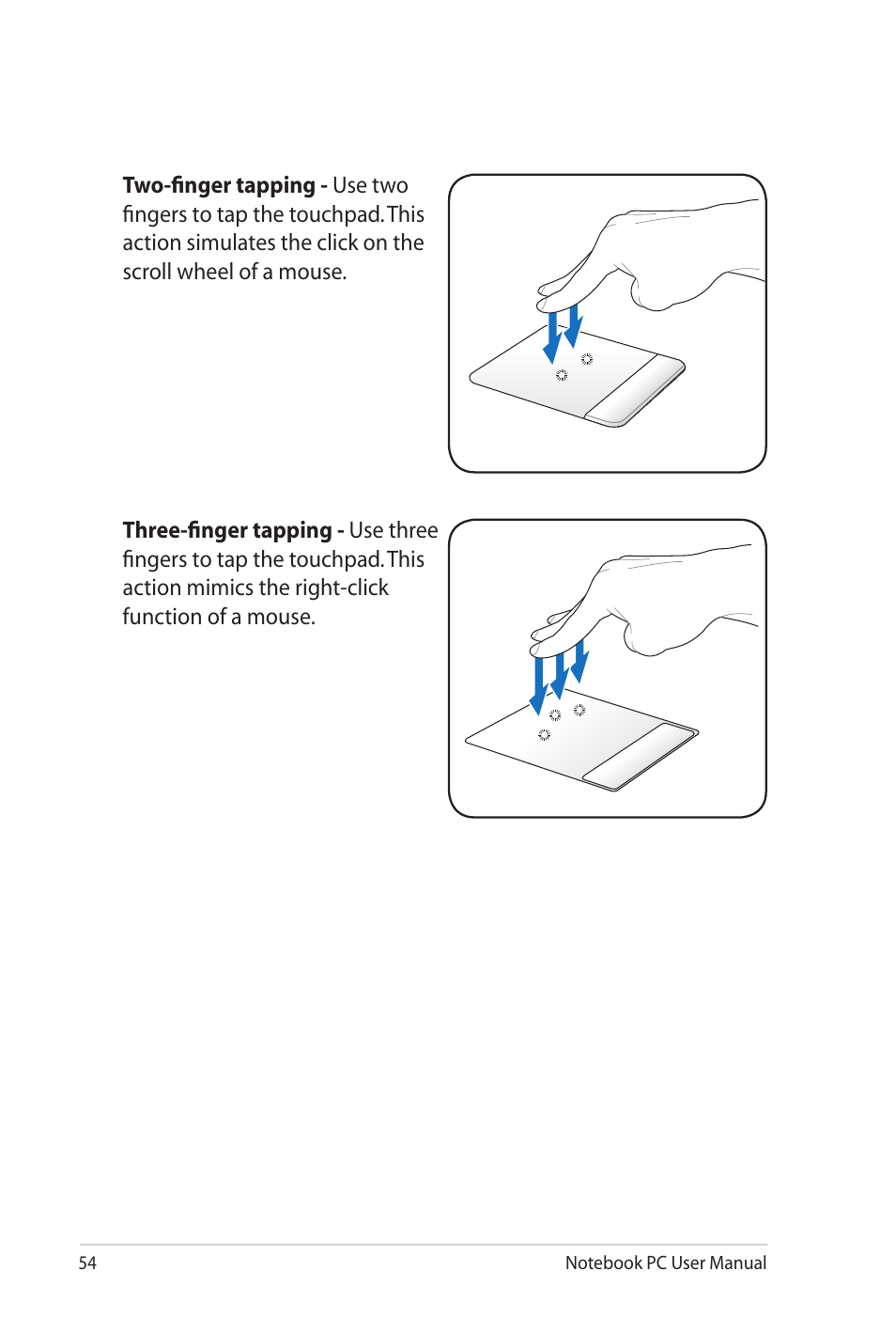 Asus X52JE User Manual | Page 54 / 110