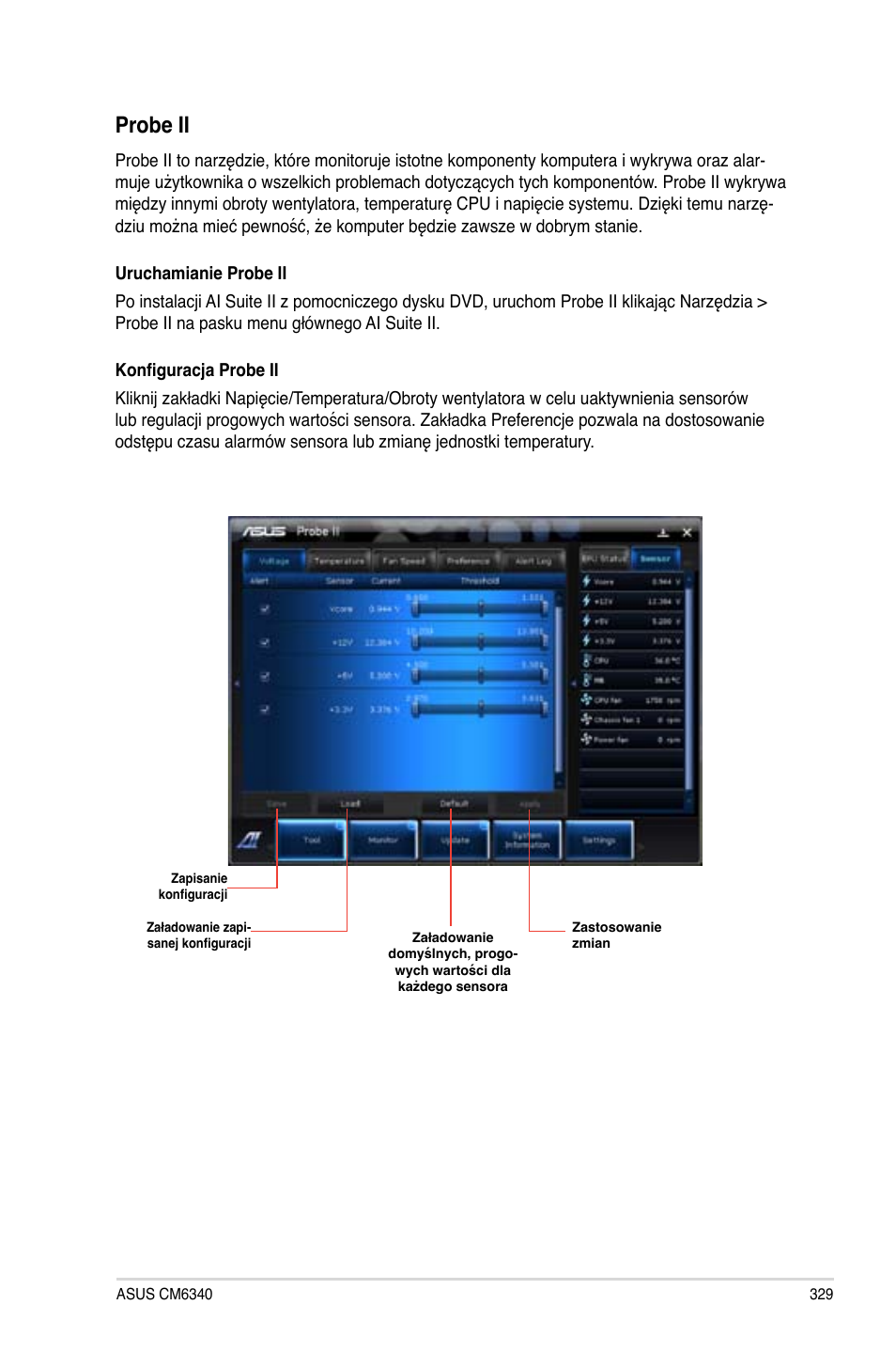 Probe ii | Asus CM6340 User Manual | Page 331 / 492