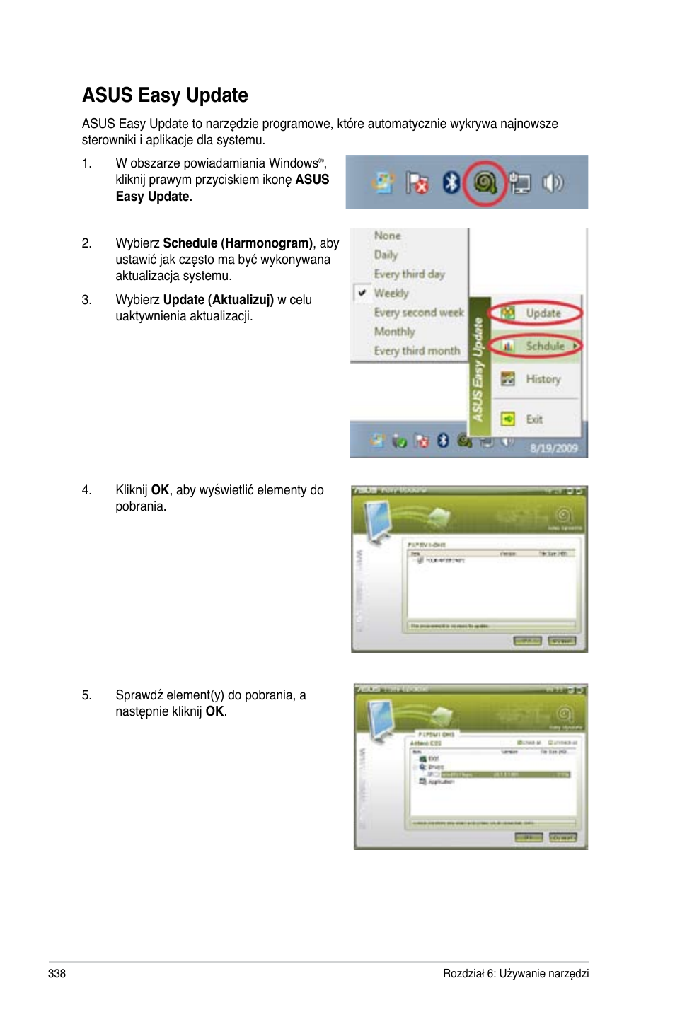 Asus easy update | Asus CM6340 User Manual | Page 340 / 492