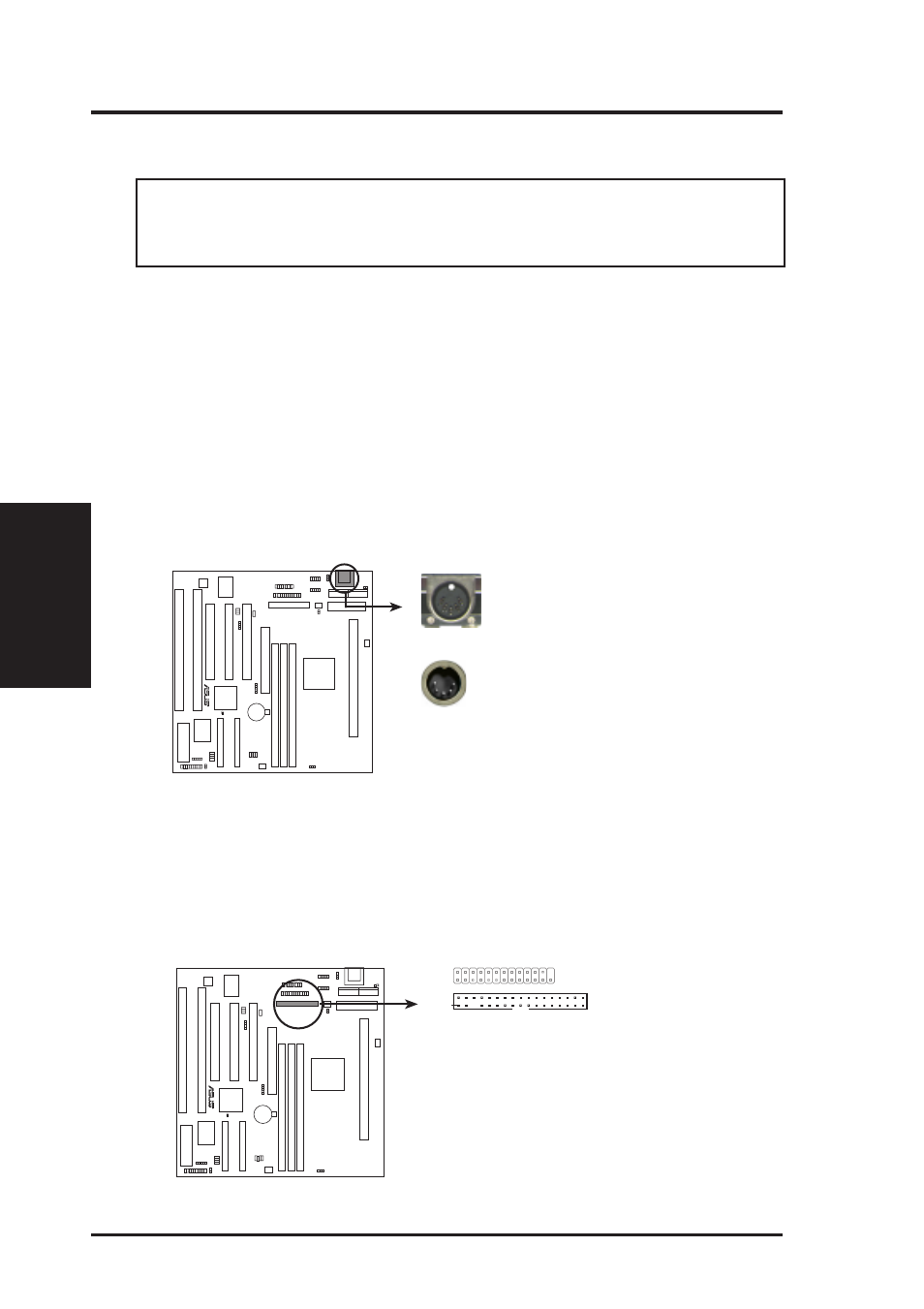 Iii. installation, External connectors | Asus P2B-B User Manual | Page 26 / 64