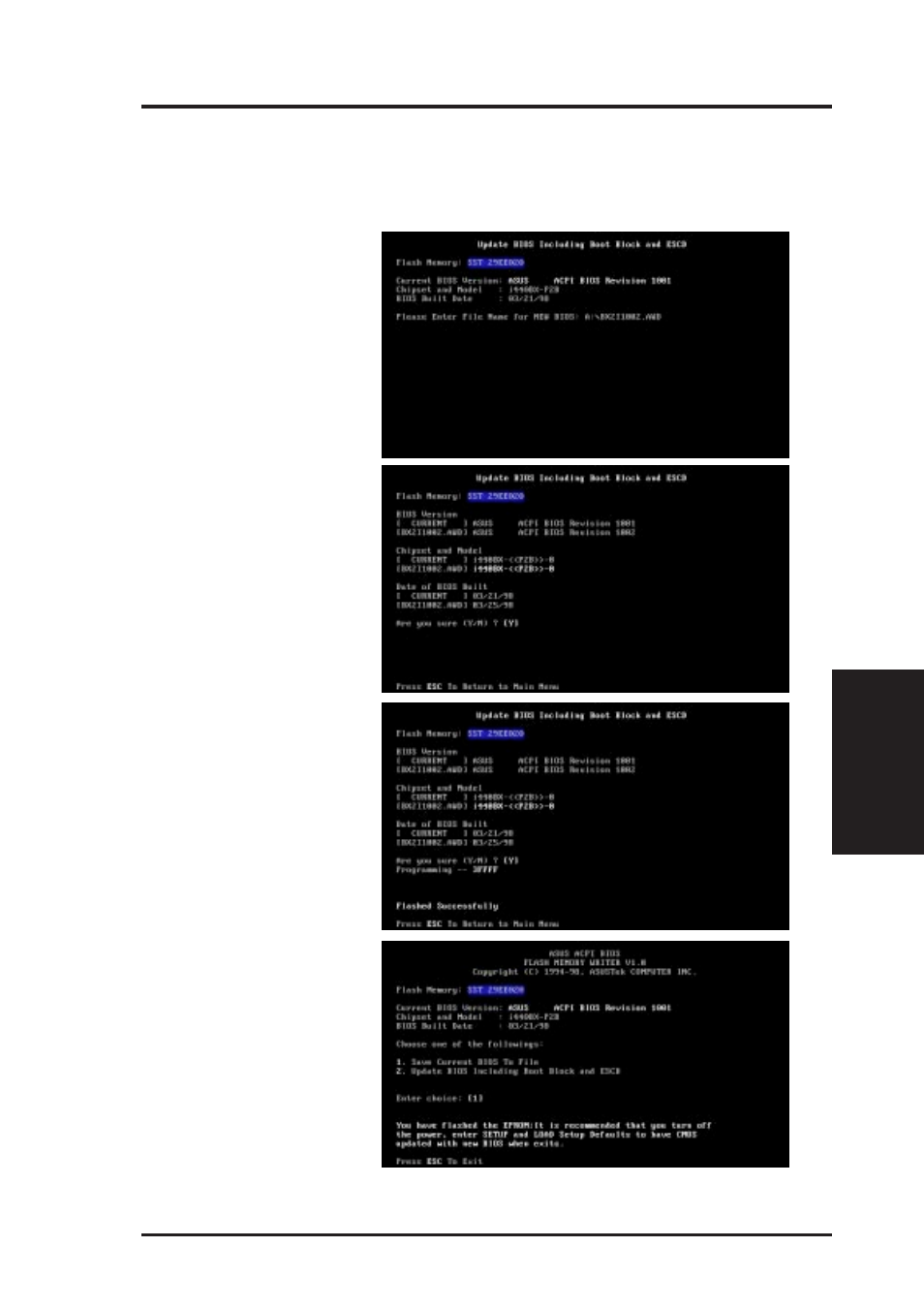 Iv. bios software | Asus P2B-B User Manual | Page 37 / 64