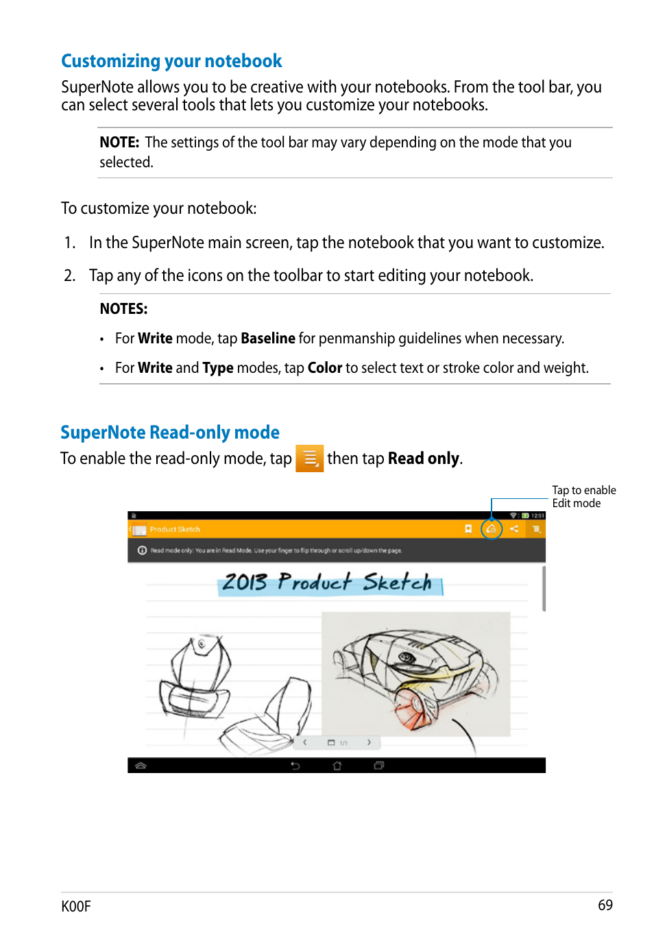 Asus MeMO Pad 10 User Manual | Page 69 / 88