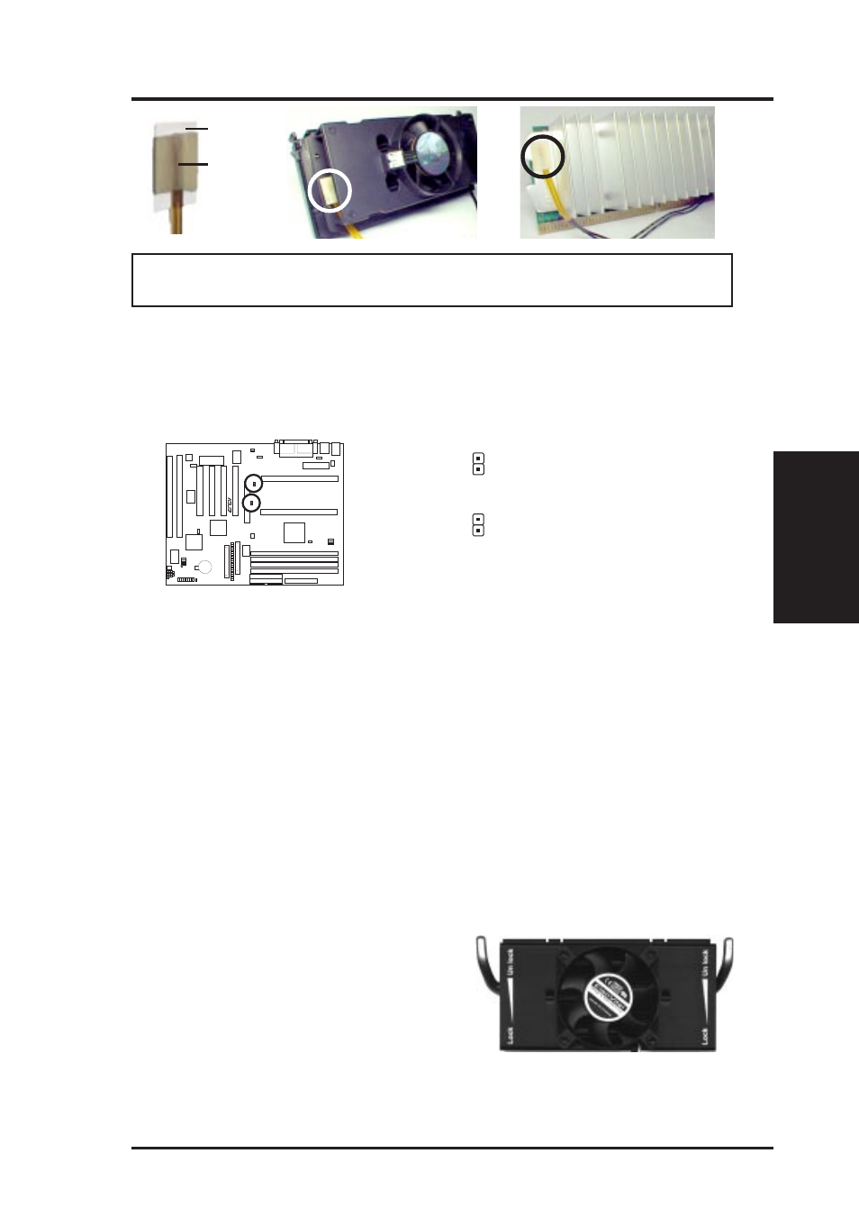 Iii. installation, Recommended heatsinks for slot 1 processors | Asus P2B-DS User Manual | Page 23 / 80