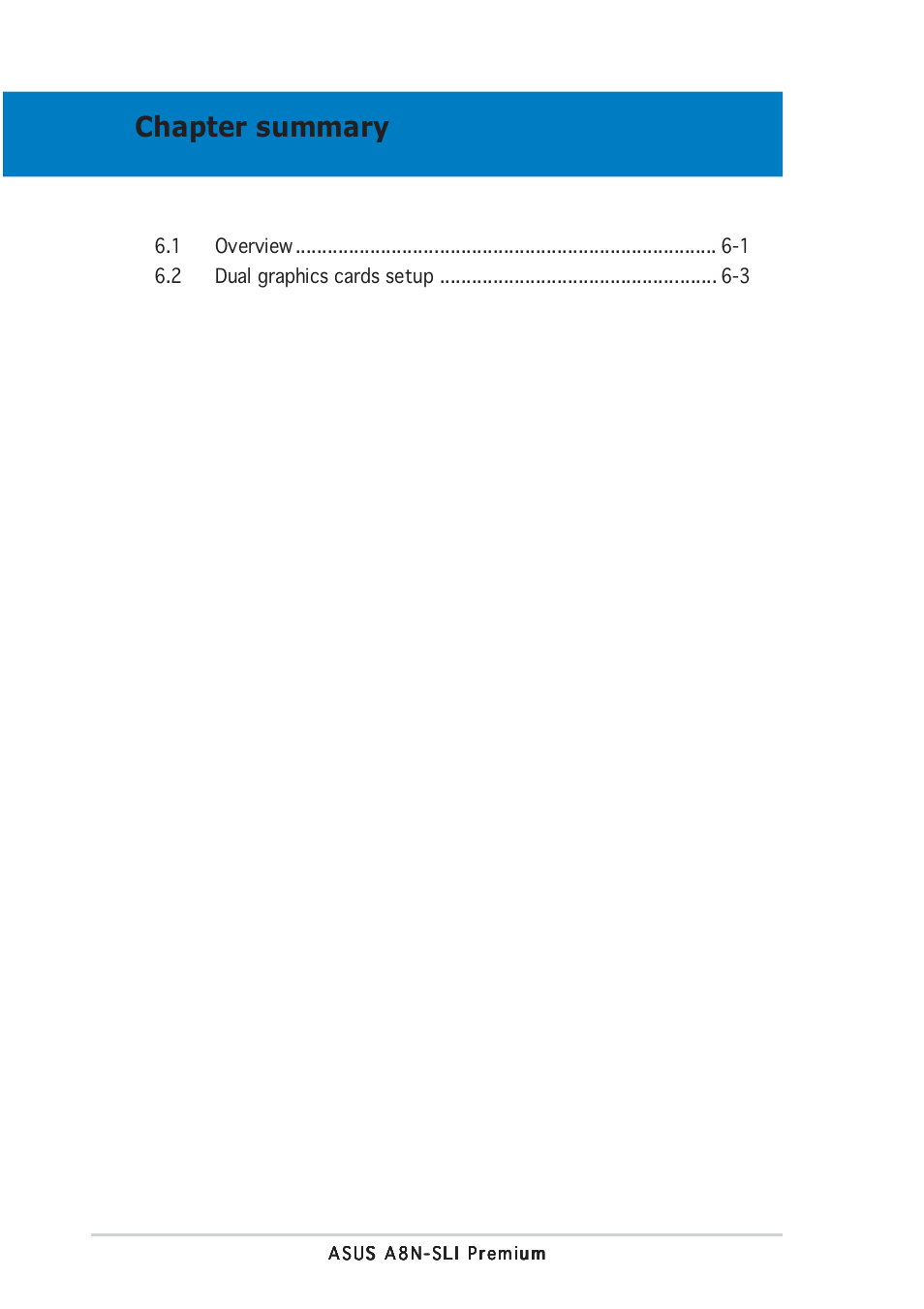 Chapter summary | Asus A8N-SLI Premium User Manual | Page 168 / 182