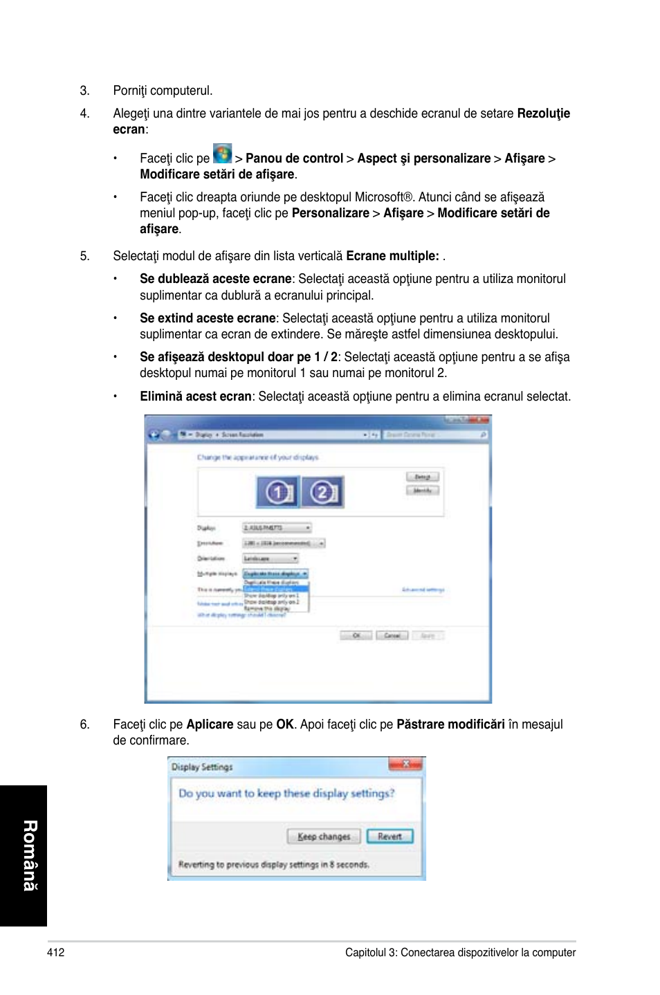 Română | Asus CG8270 User Manual | Page 414 / 534