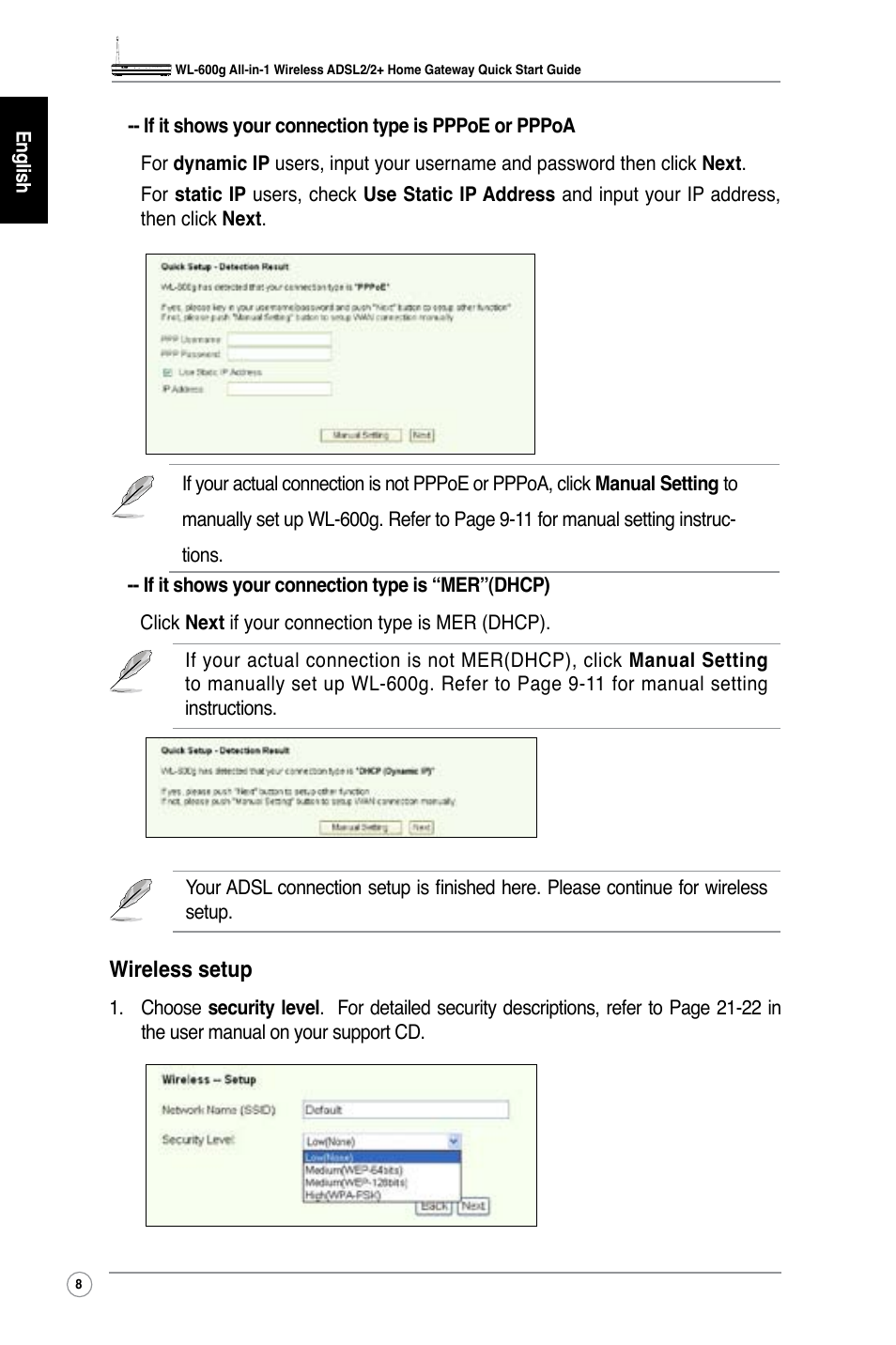 Asus WL-600g User Manual | Page 11 / 227