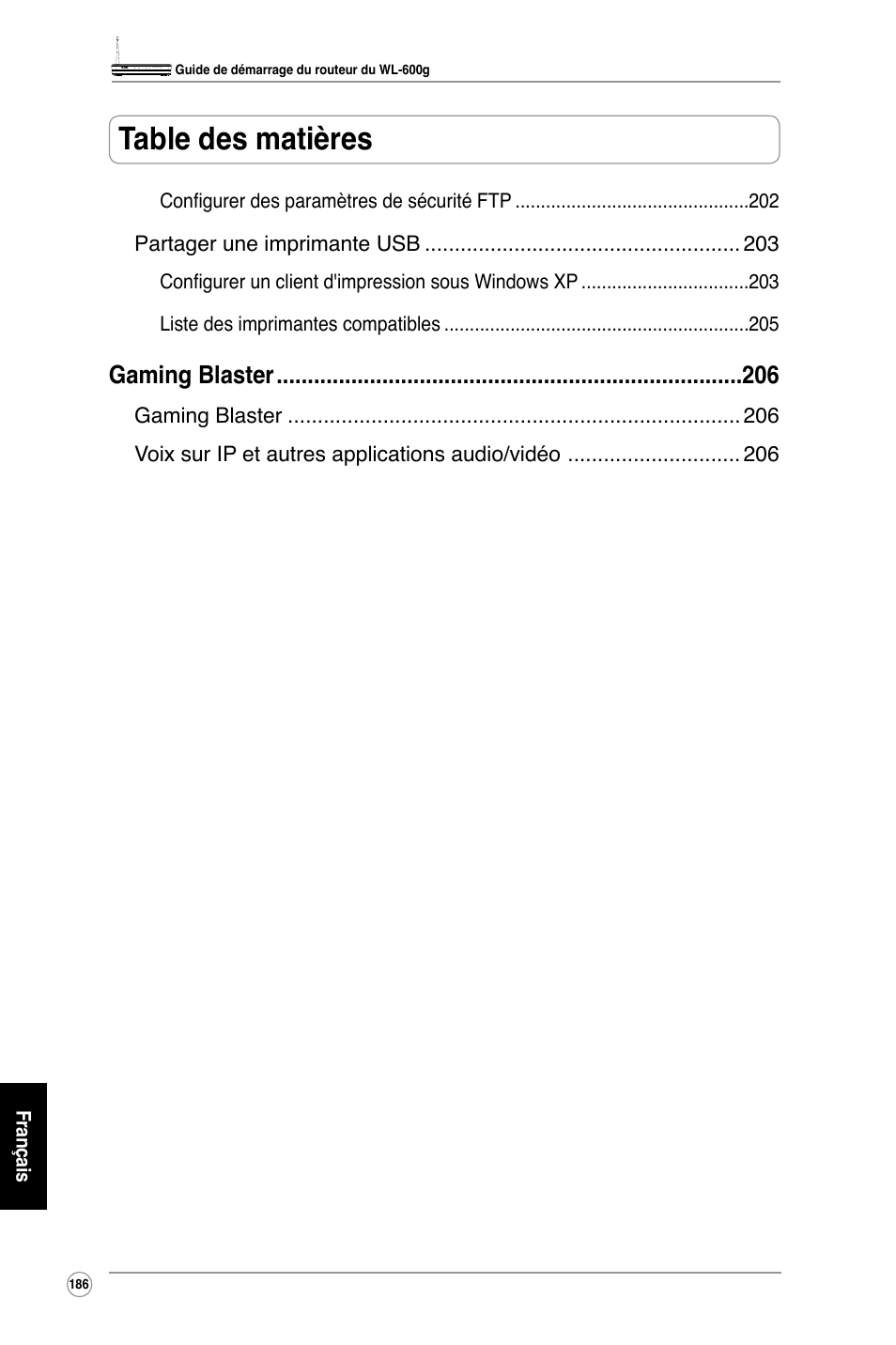 Asus WL-600g User Manual | Page 203 / 227