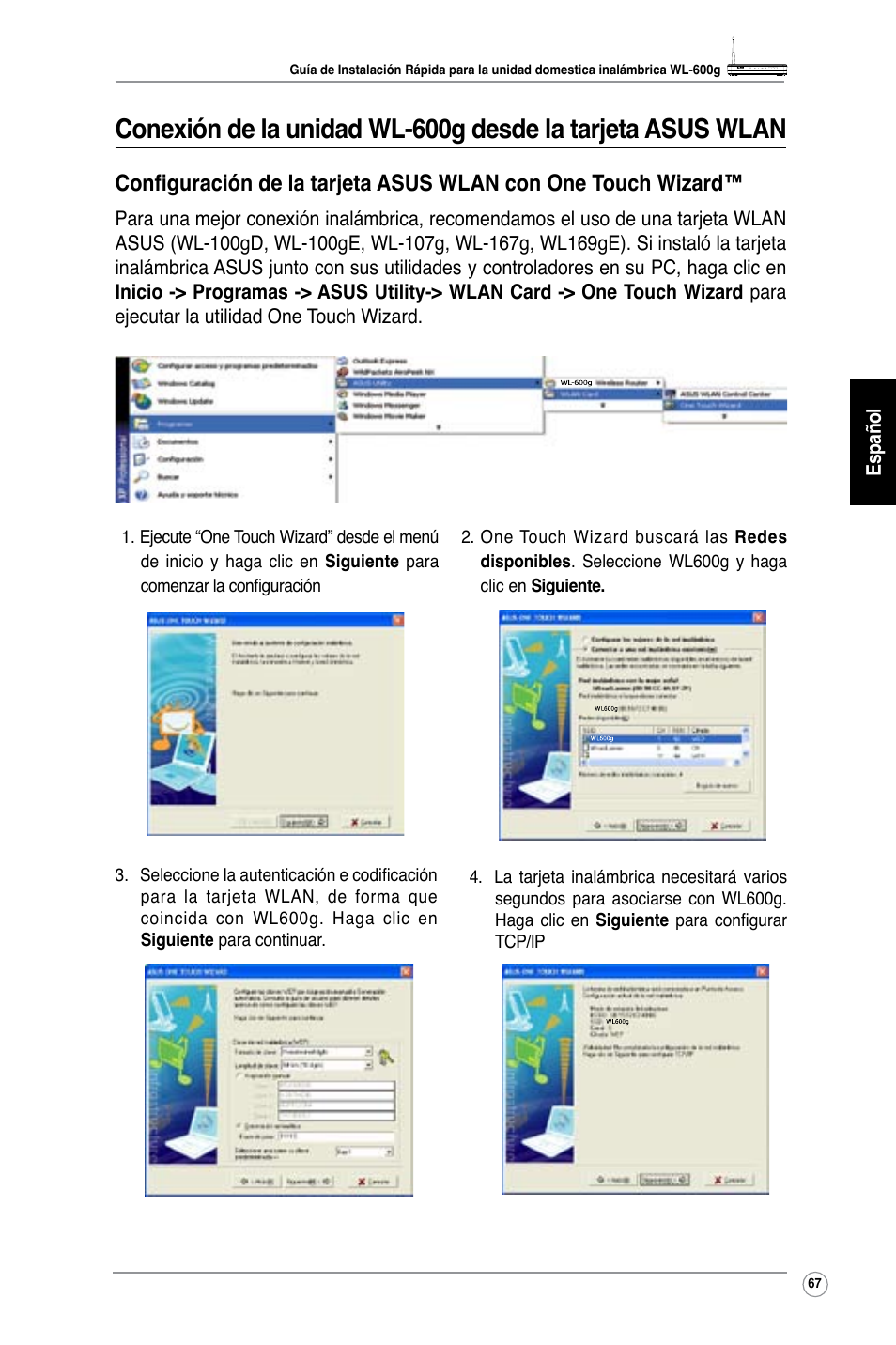 Asus WL-600g User Manual | Page 74 / 227