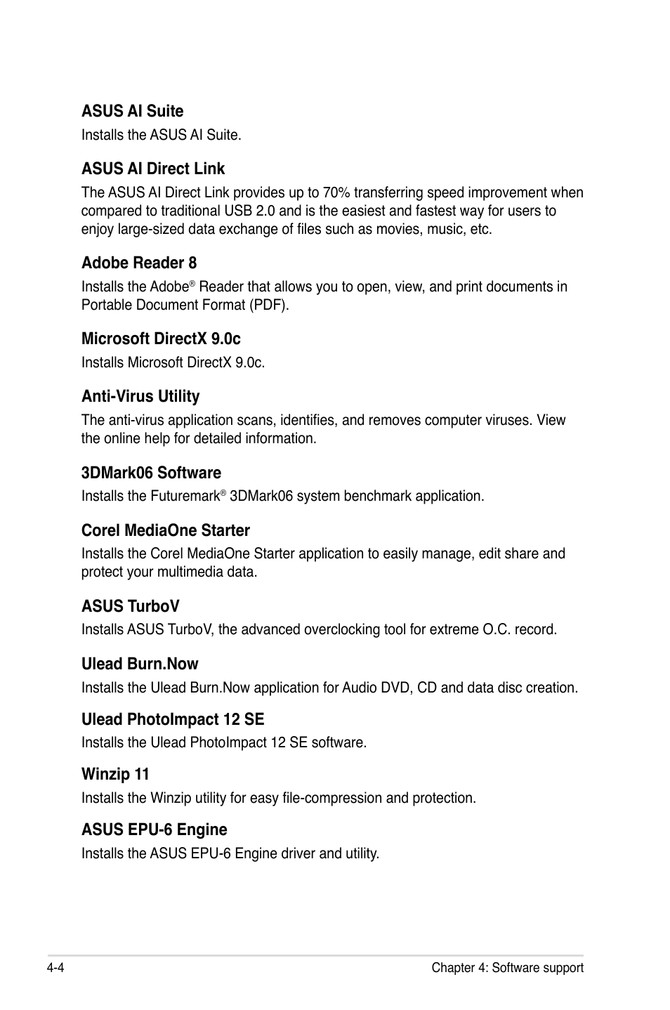 Asus Maximus II Gene User Manual | Page 126 / 174