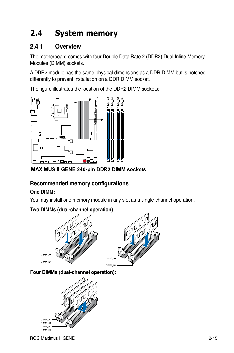 Asus Maximus II Gene User Manual | Page 39 / 174