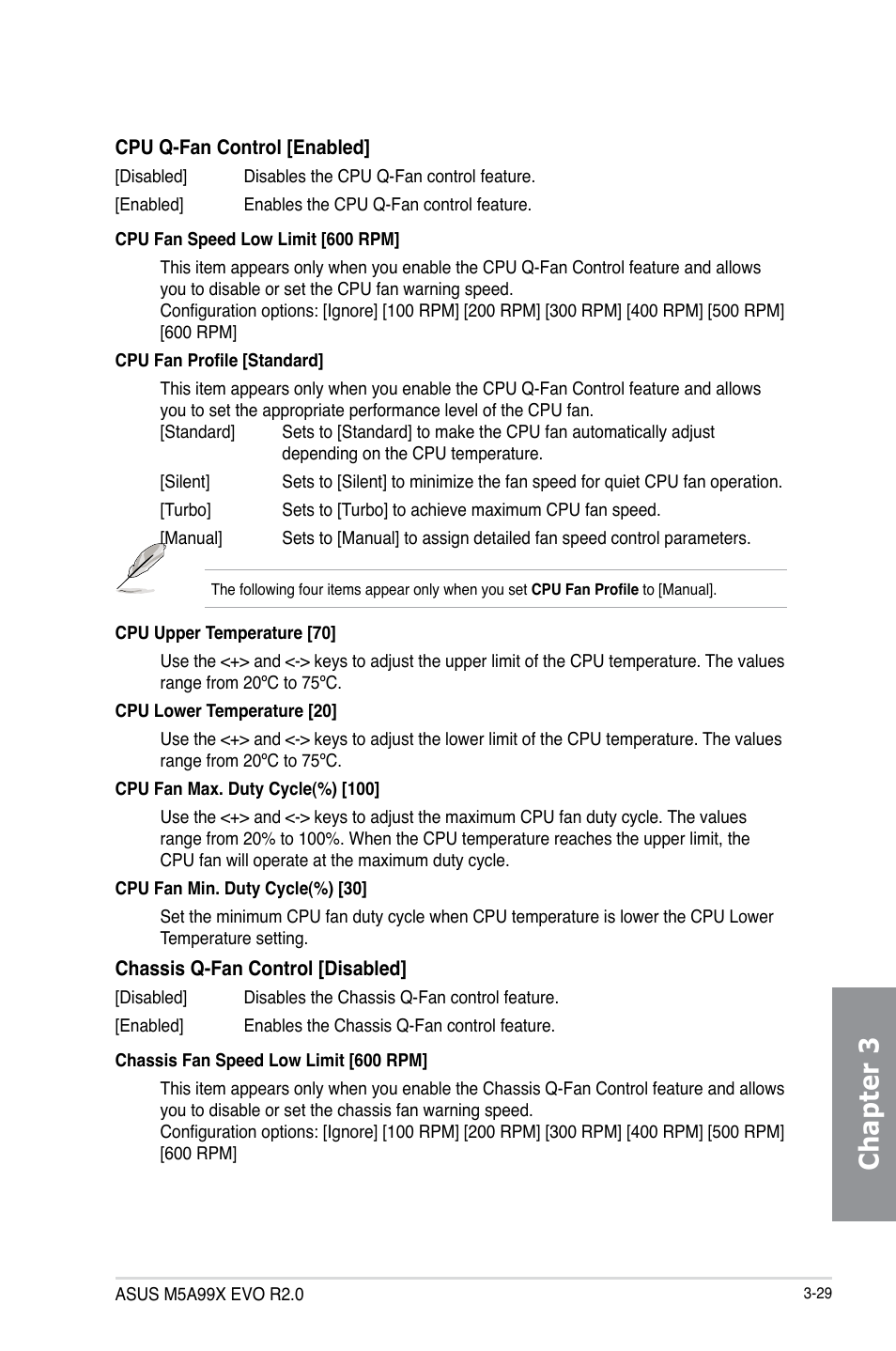 Chapter 3 | Asus M5A99X EVO R2.0 User Manual | Page 101 / 180
