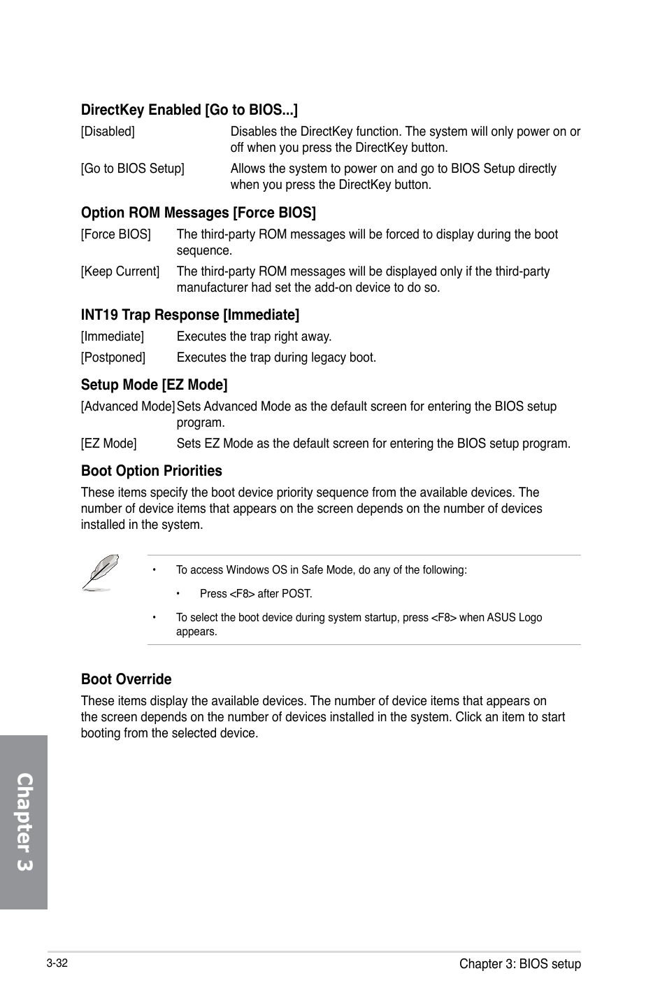 Chapter 3 | Asus M5A99X EVO R2.0 User Manual | Page 104 / 180