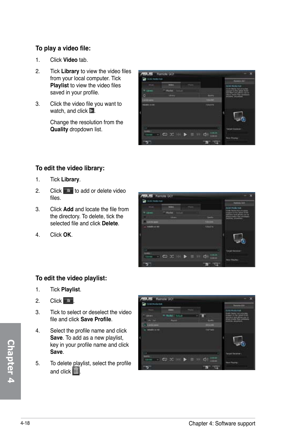 Chapter 4 | Asus M5A99X EVO R2.0 User Manual | Page 134 / 180