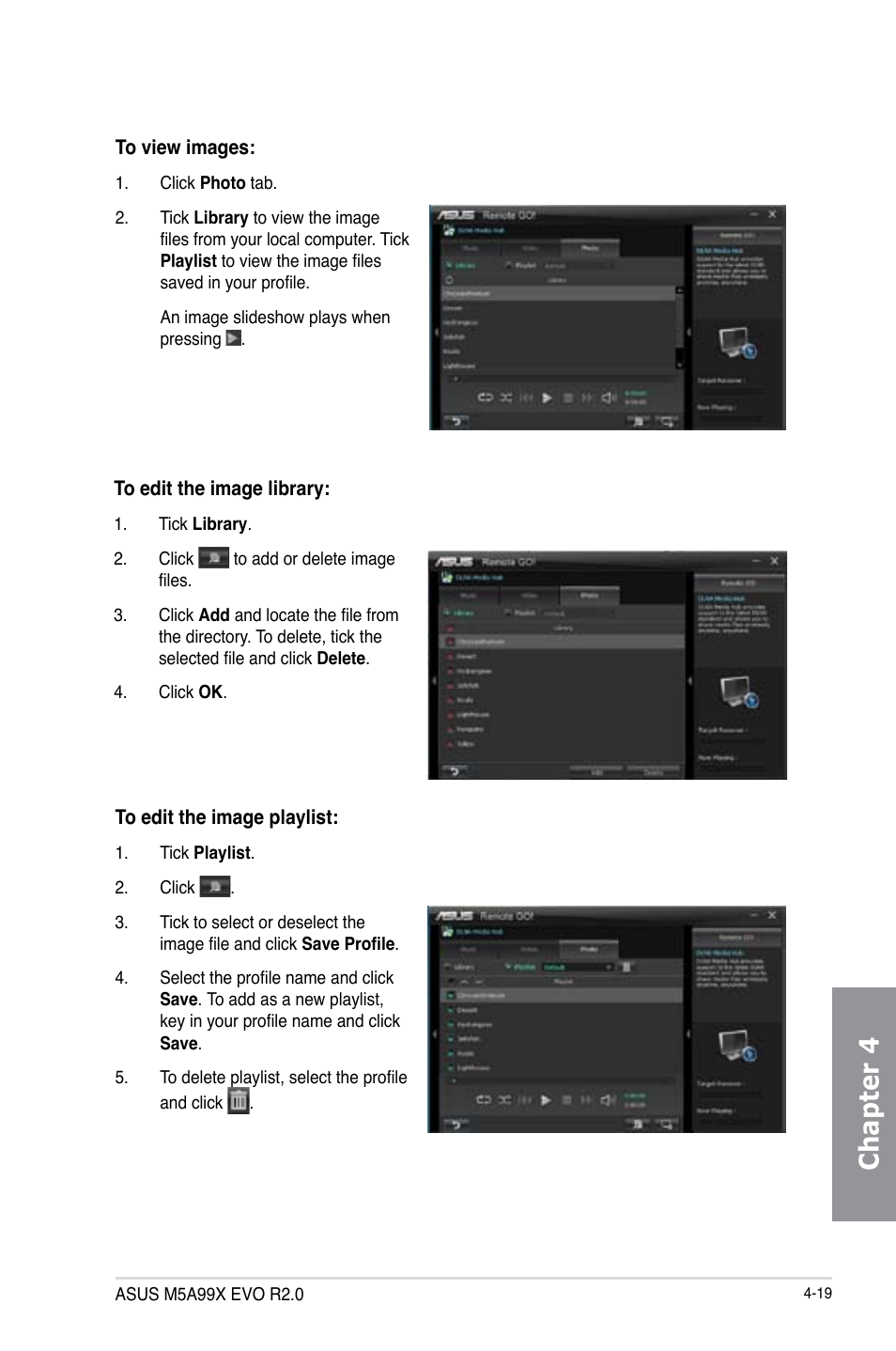 Chapter 4 | Asus M5A99X EVO R2.0 User Manual | Page 135 / 180