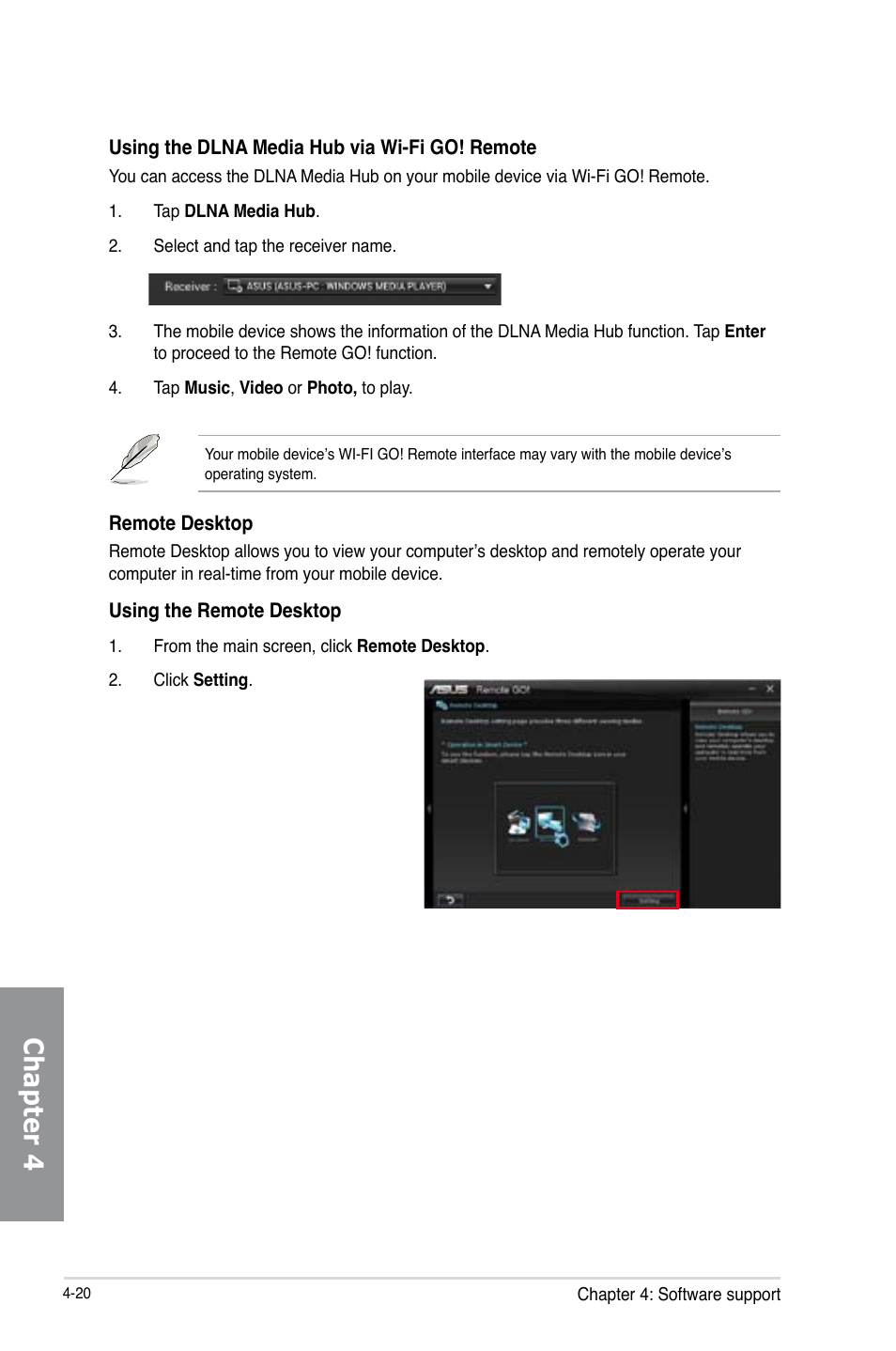 Chapter 4 | Asus M5A99X EVO R2.0 User Manual | Page 136 / 180