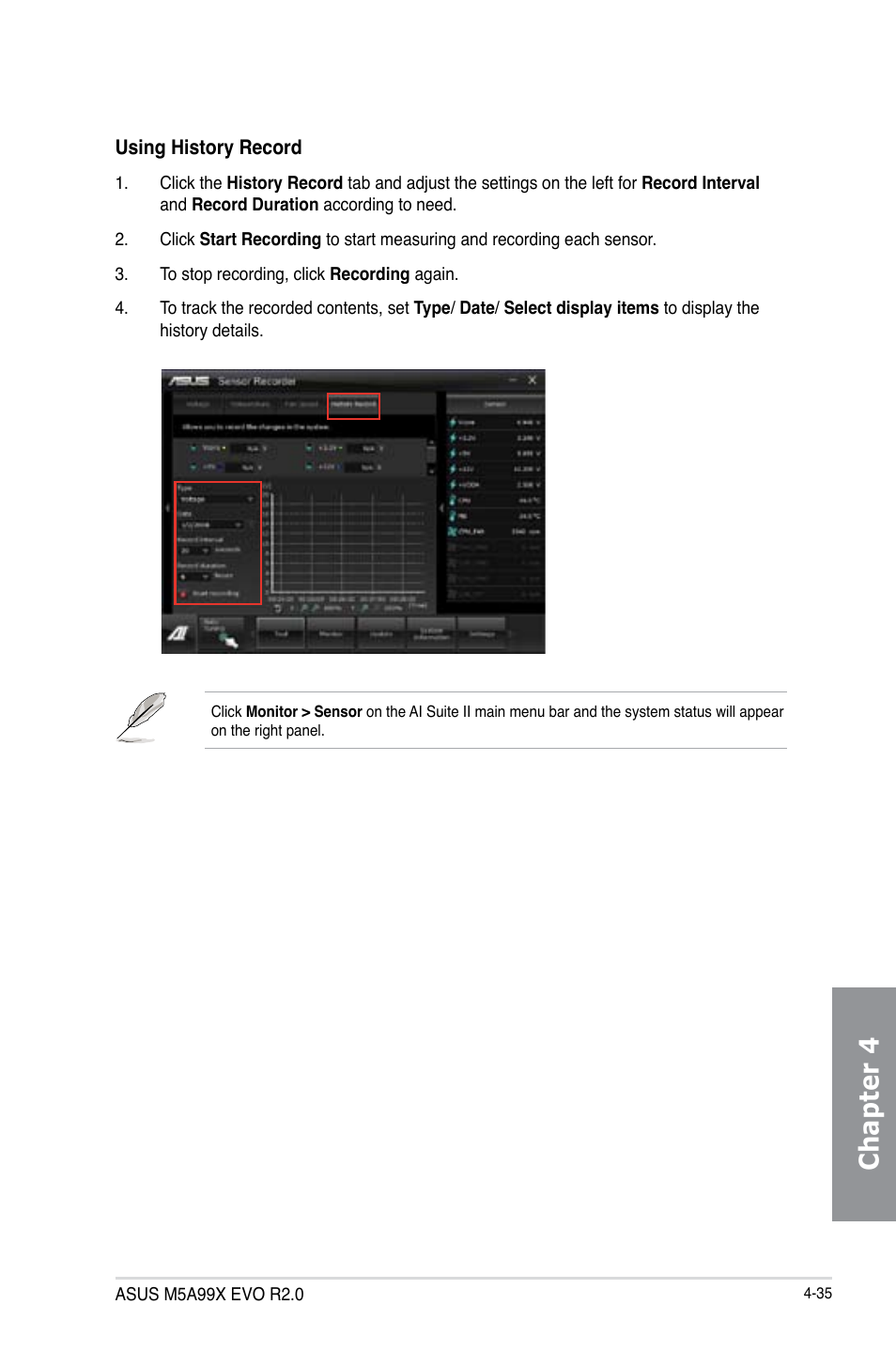 Chapter 4 | Asus M5A99X EVO R2.0 User Manual | Page 151 / 180